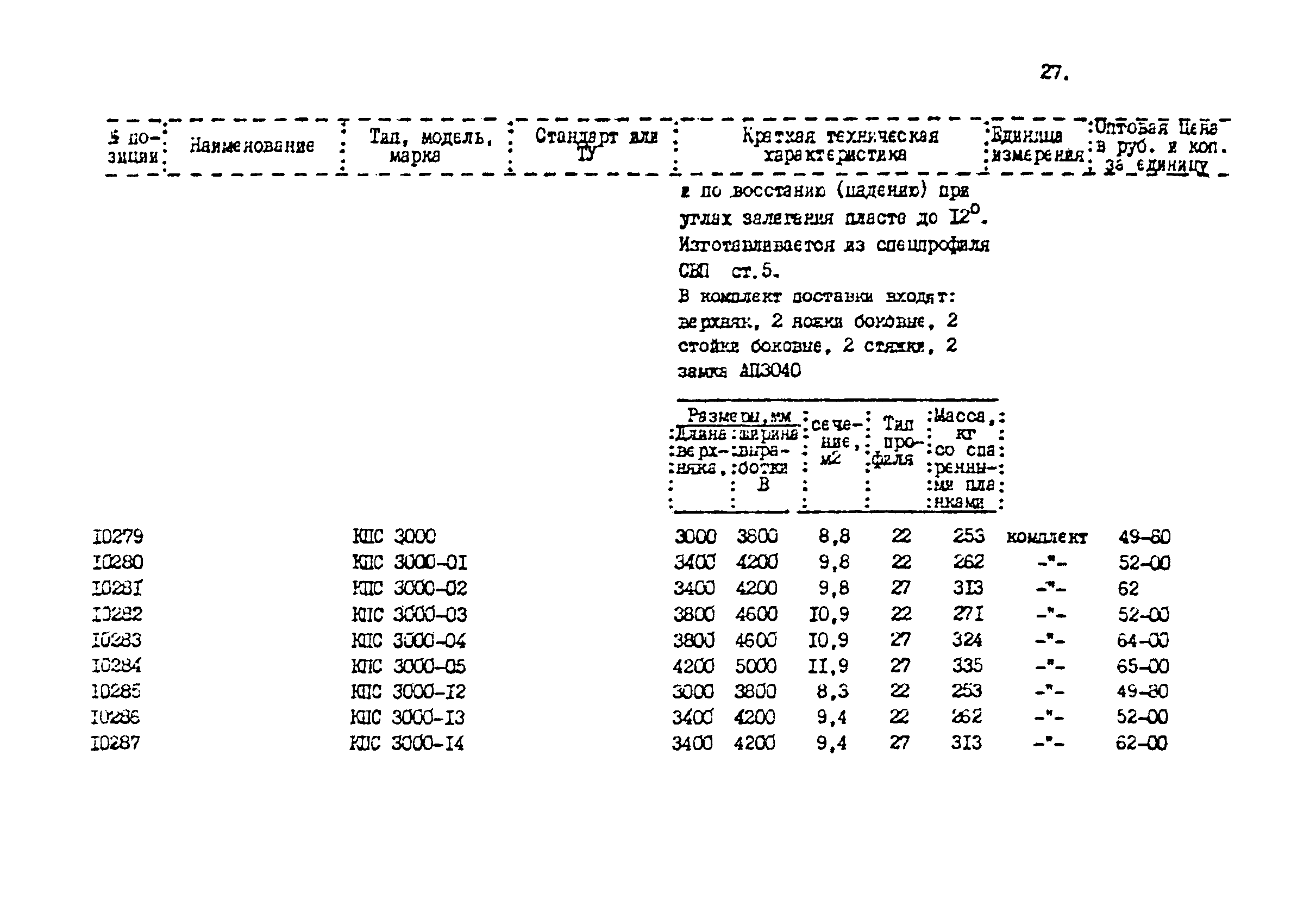 Прейскурант 24-18-44-02