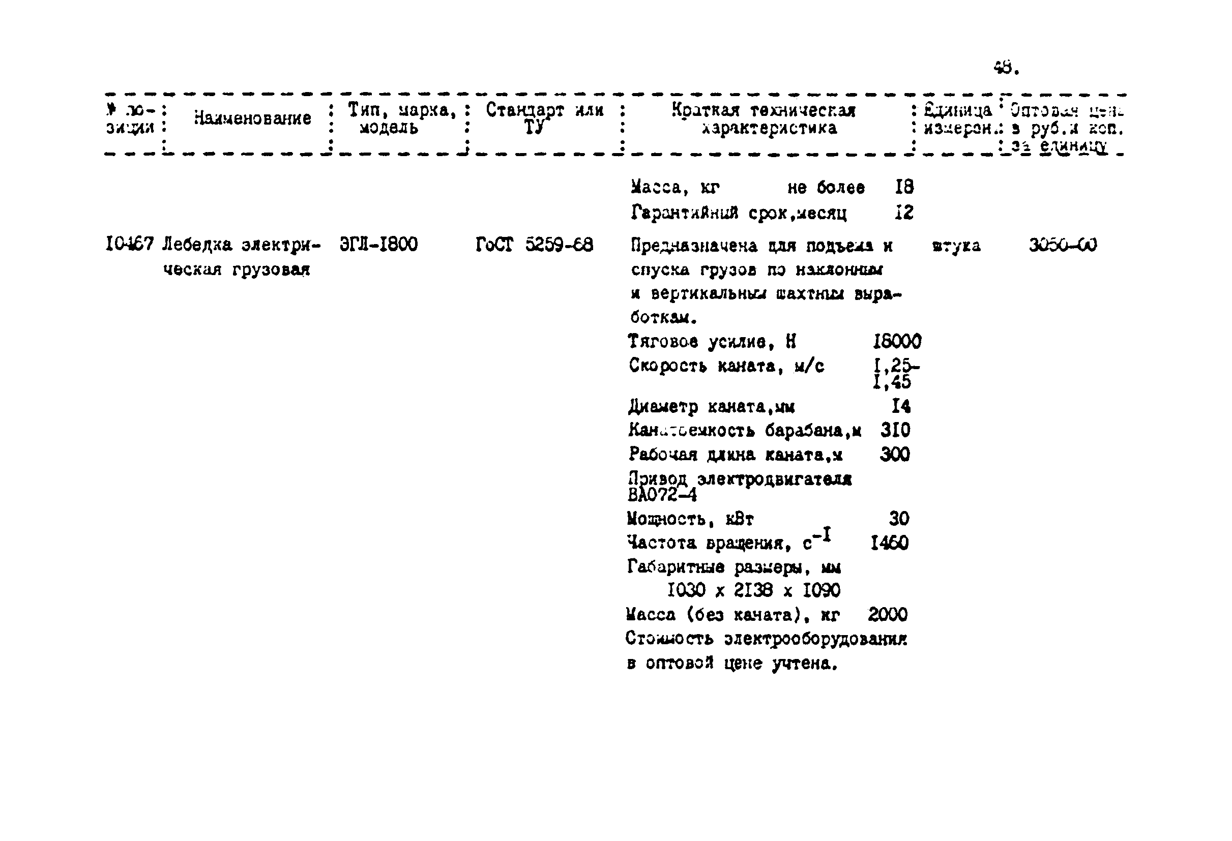 Прейскурант 24-18-44-02