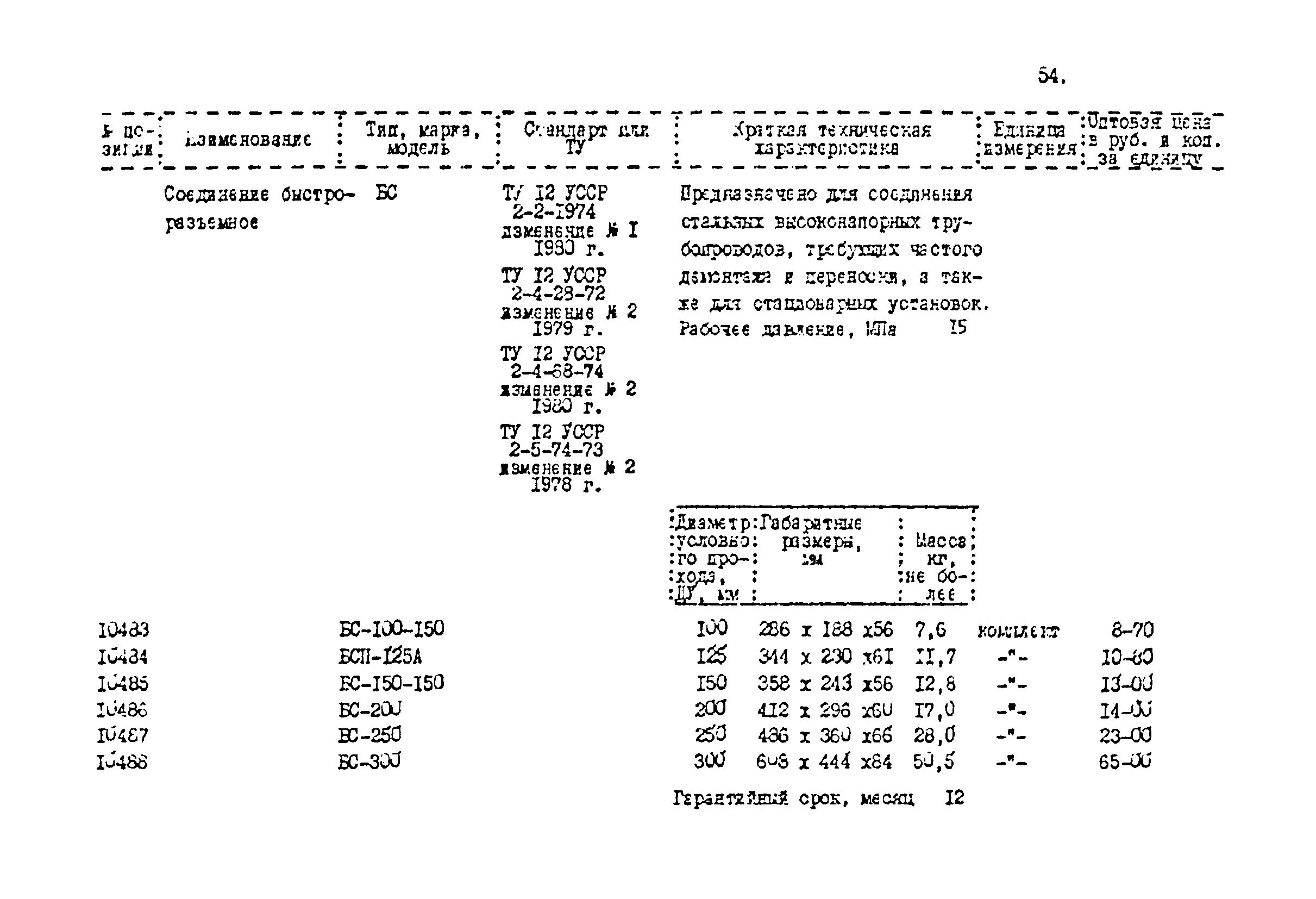 Прейскурант 24-18-44-02