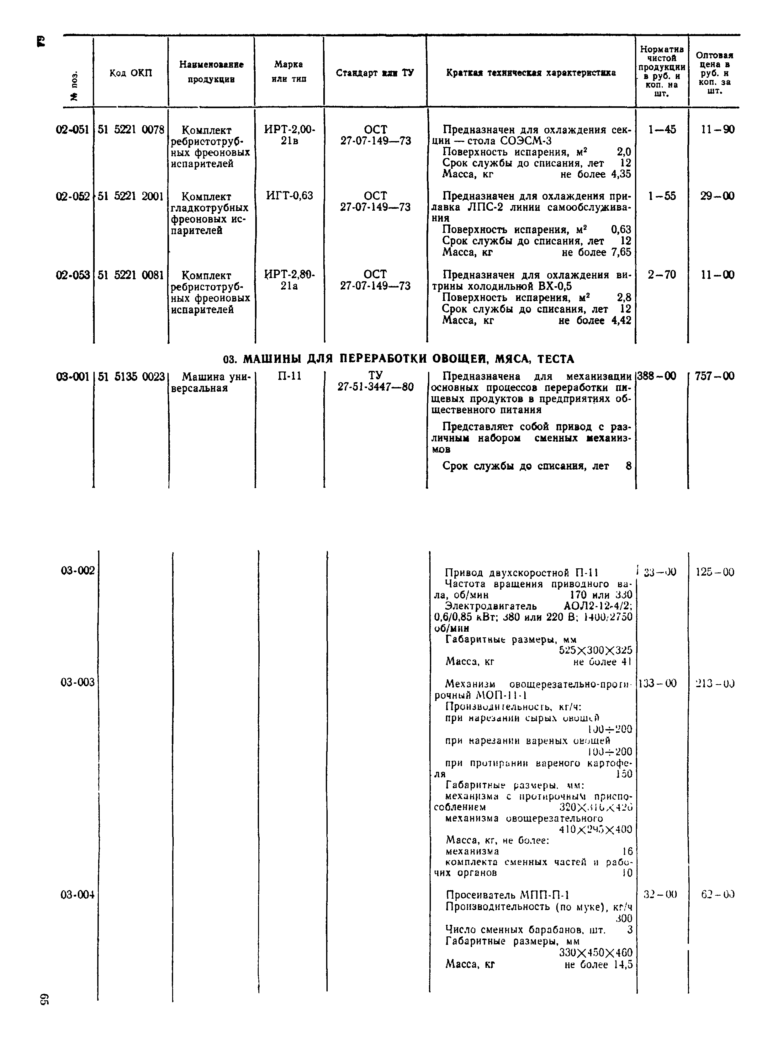 Прейскурант 24-06