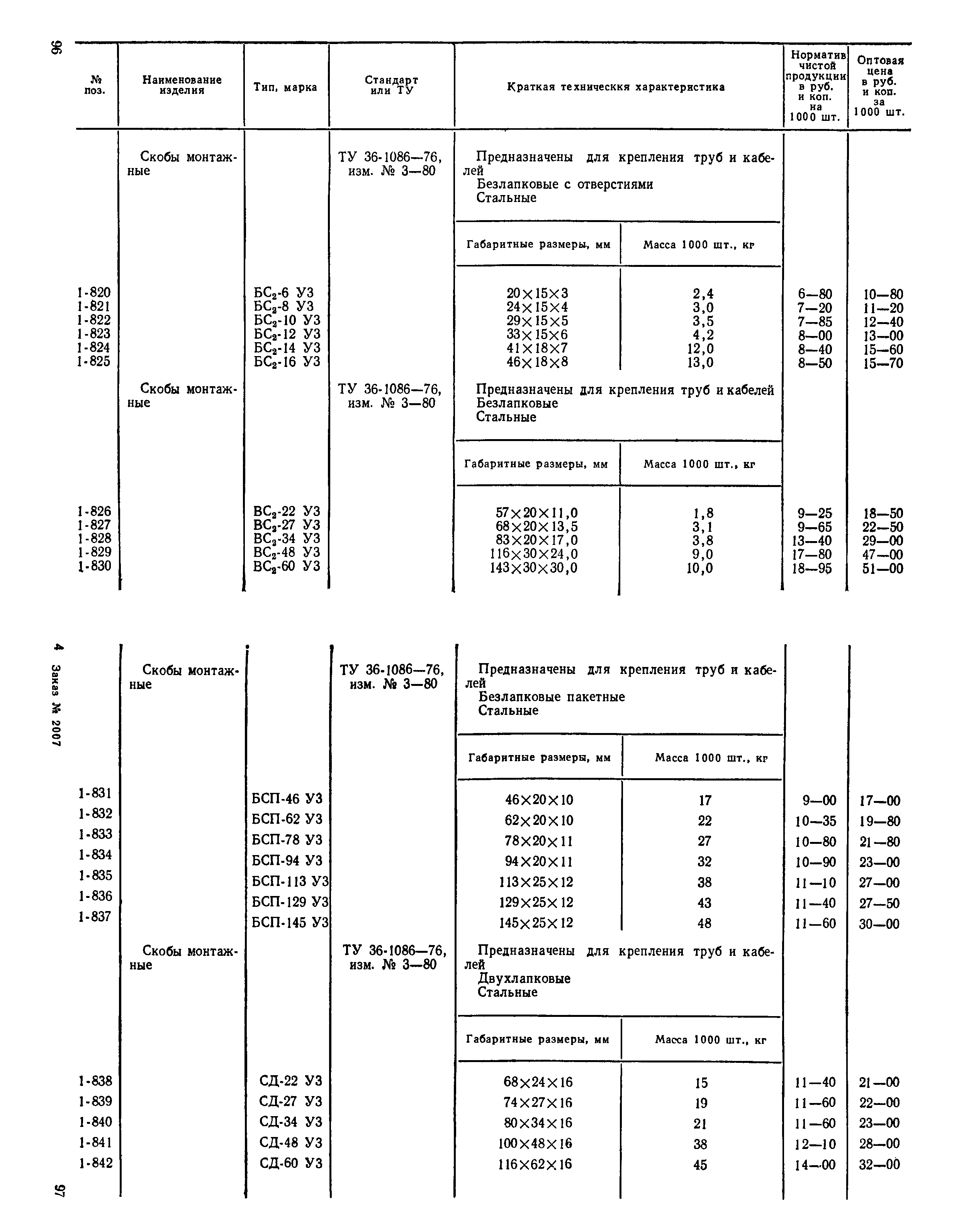 Прейскурант 24-05