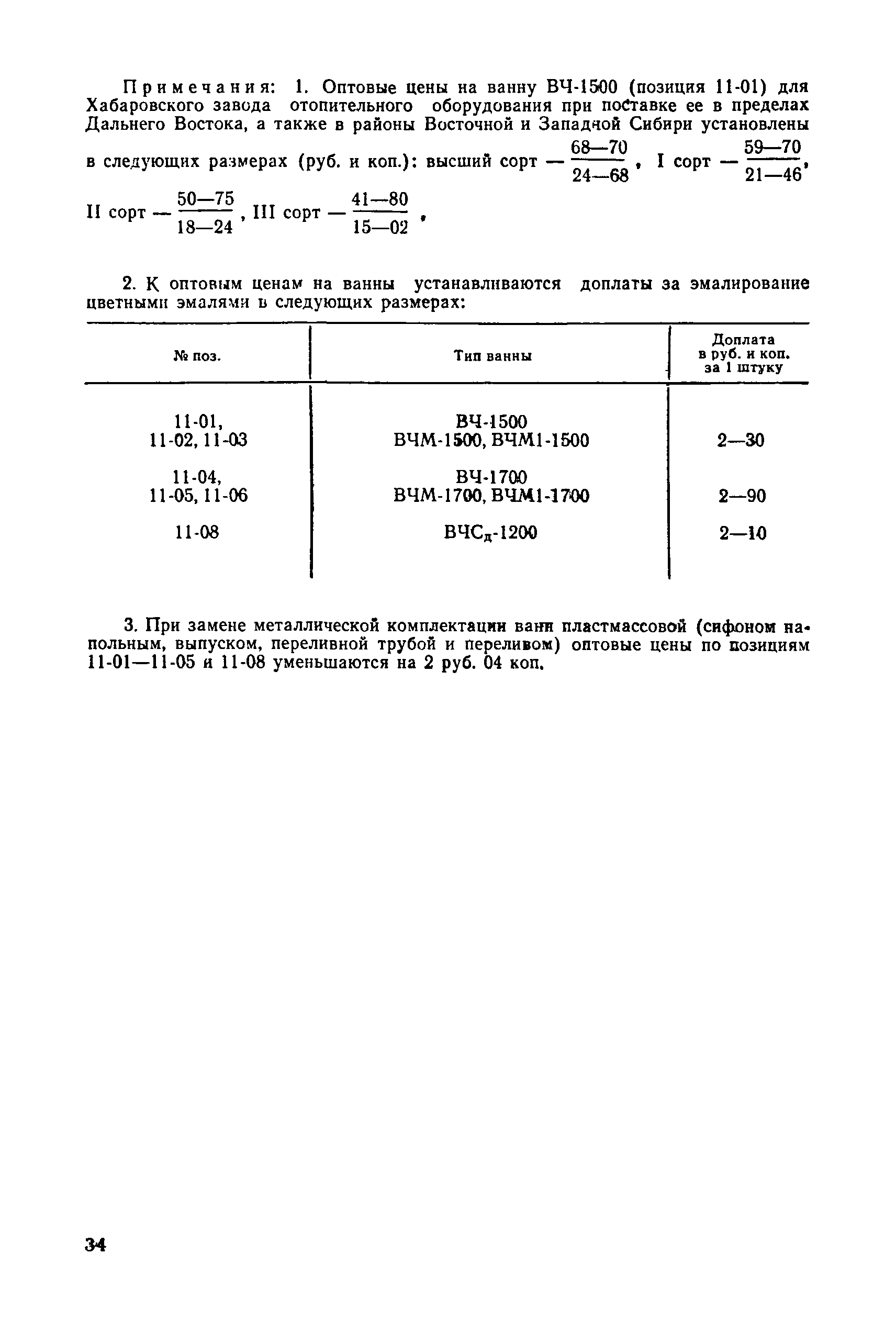Прейскурант 24-07