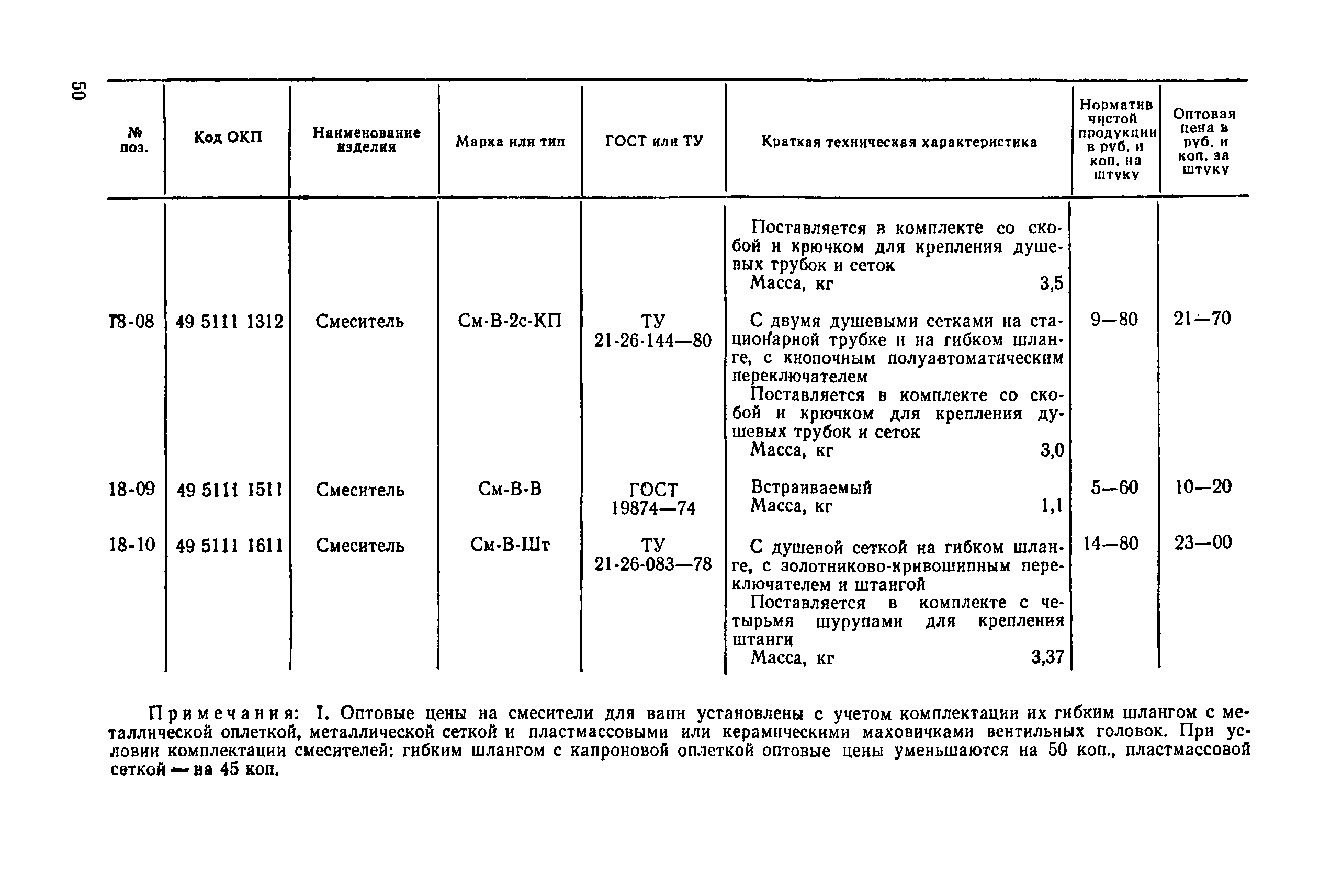 Прейскурант 24-07