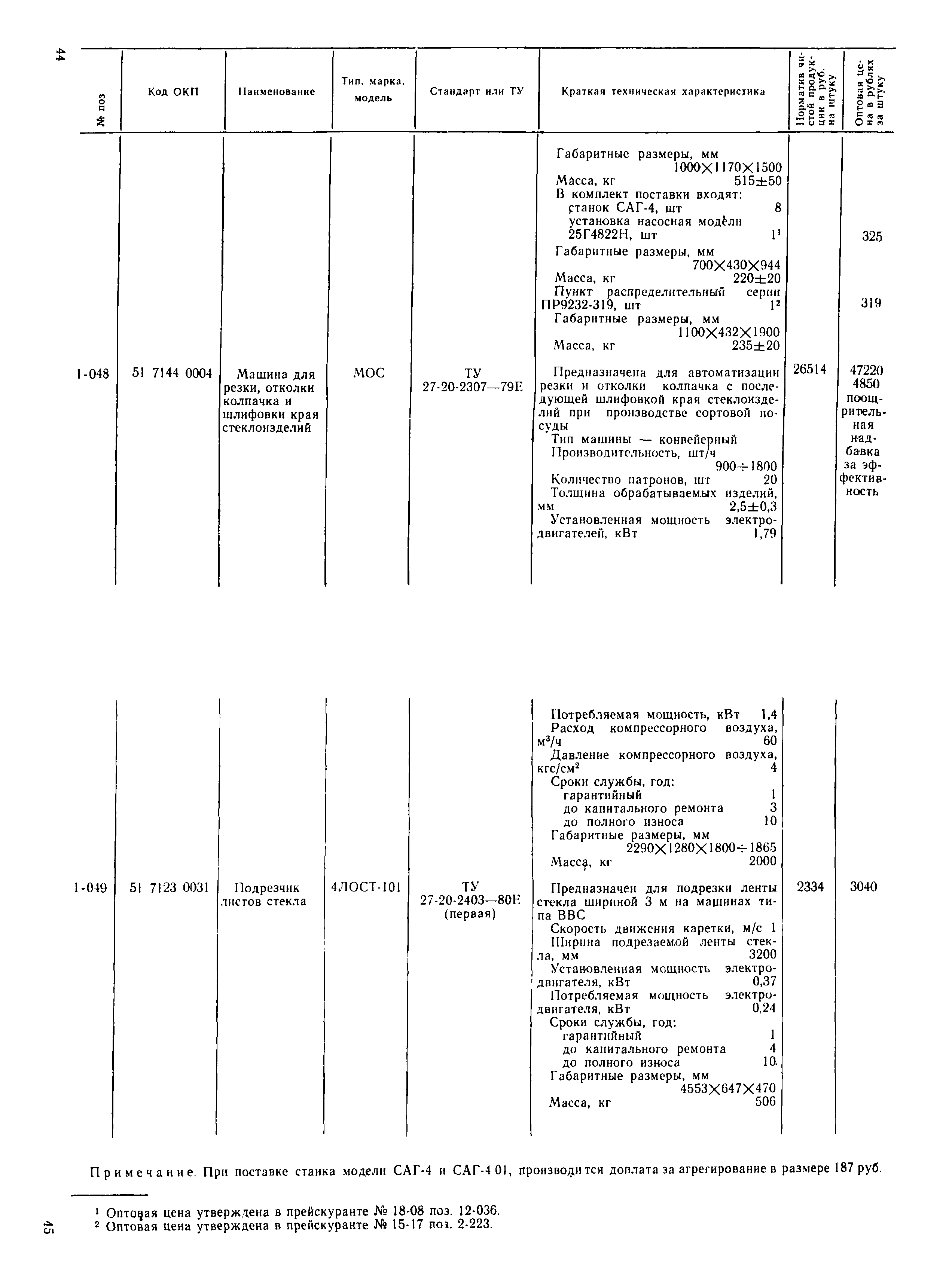 Прейскурант 24-09