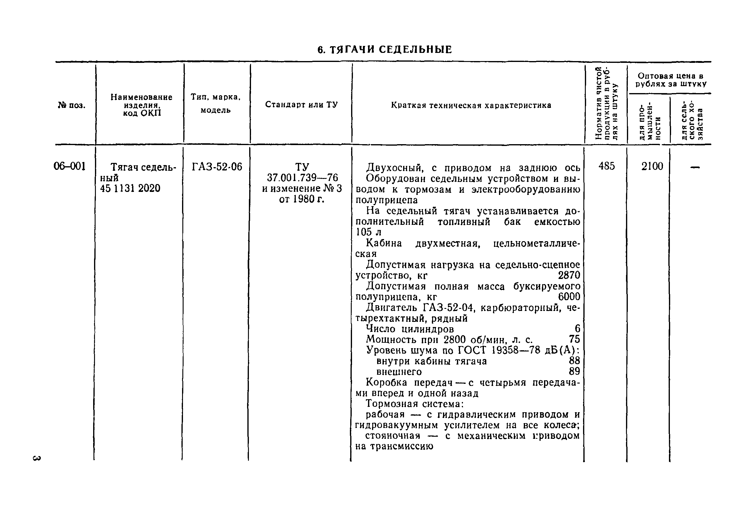 Прейскурант 21-01