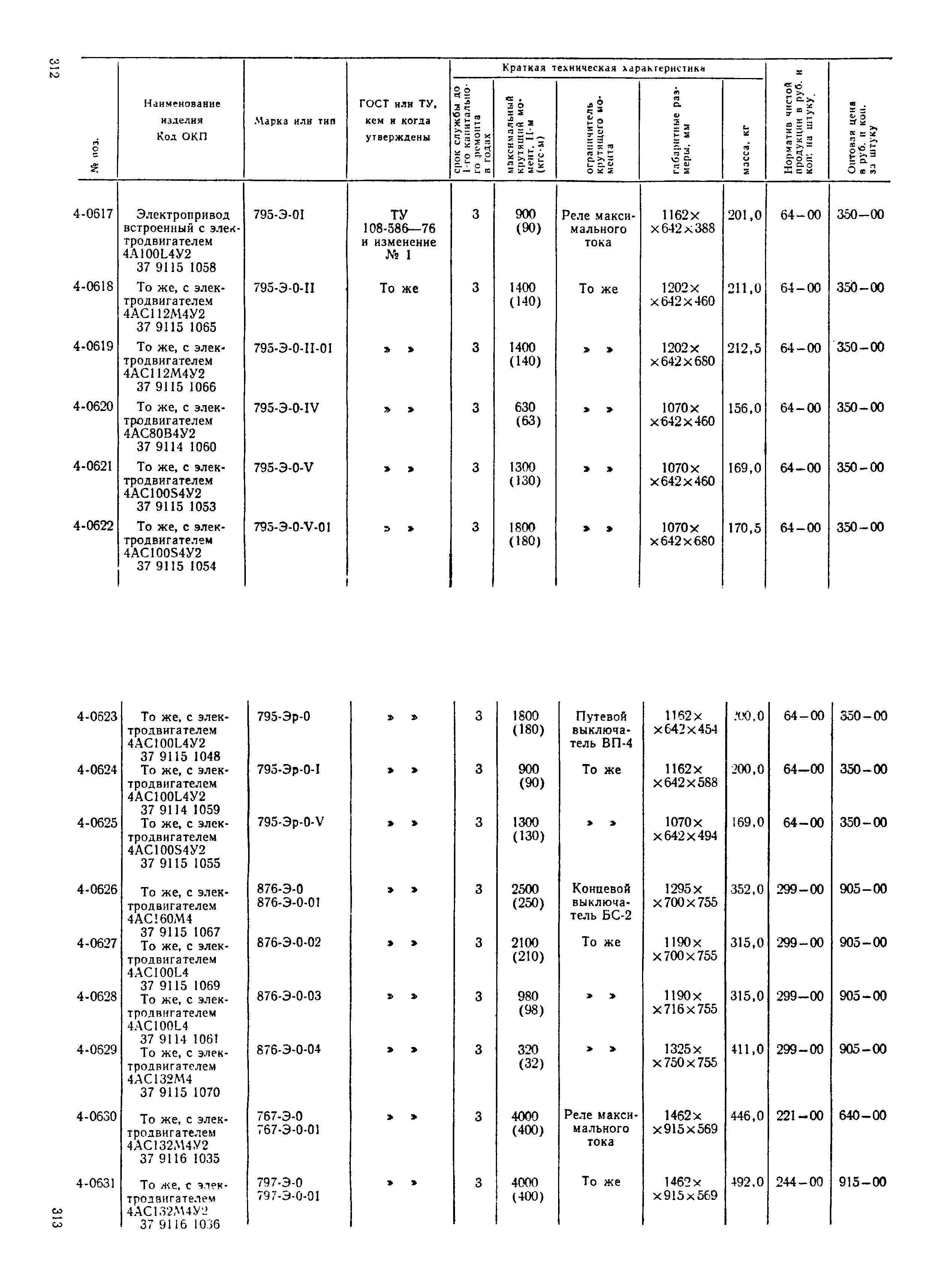 Прейскурант 23-07