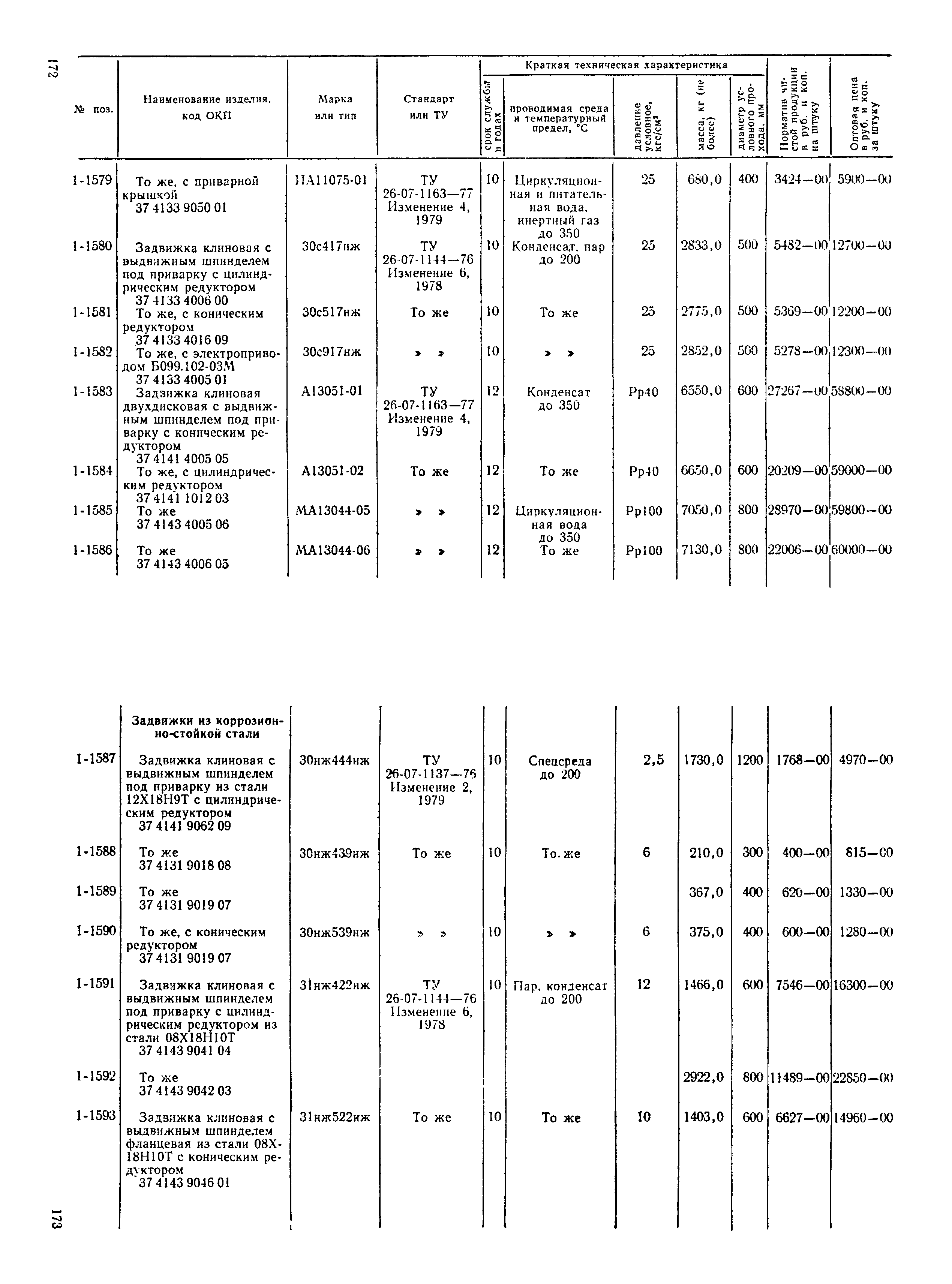 Прейскурант 23-07