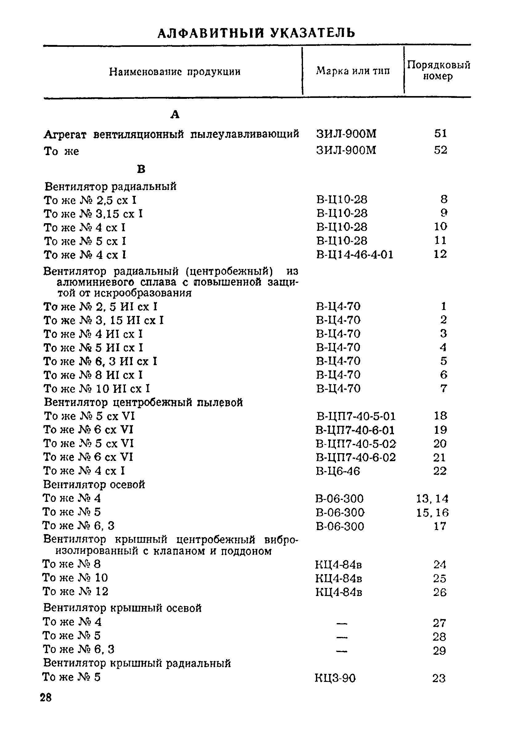 Прейскурант 23-08-01