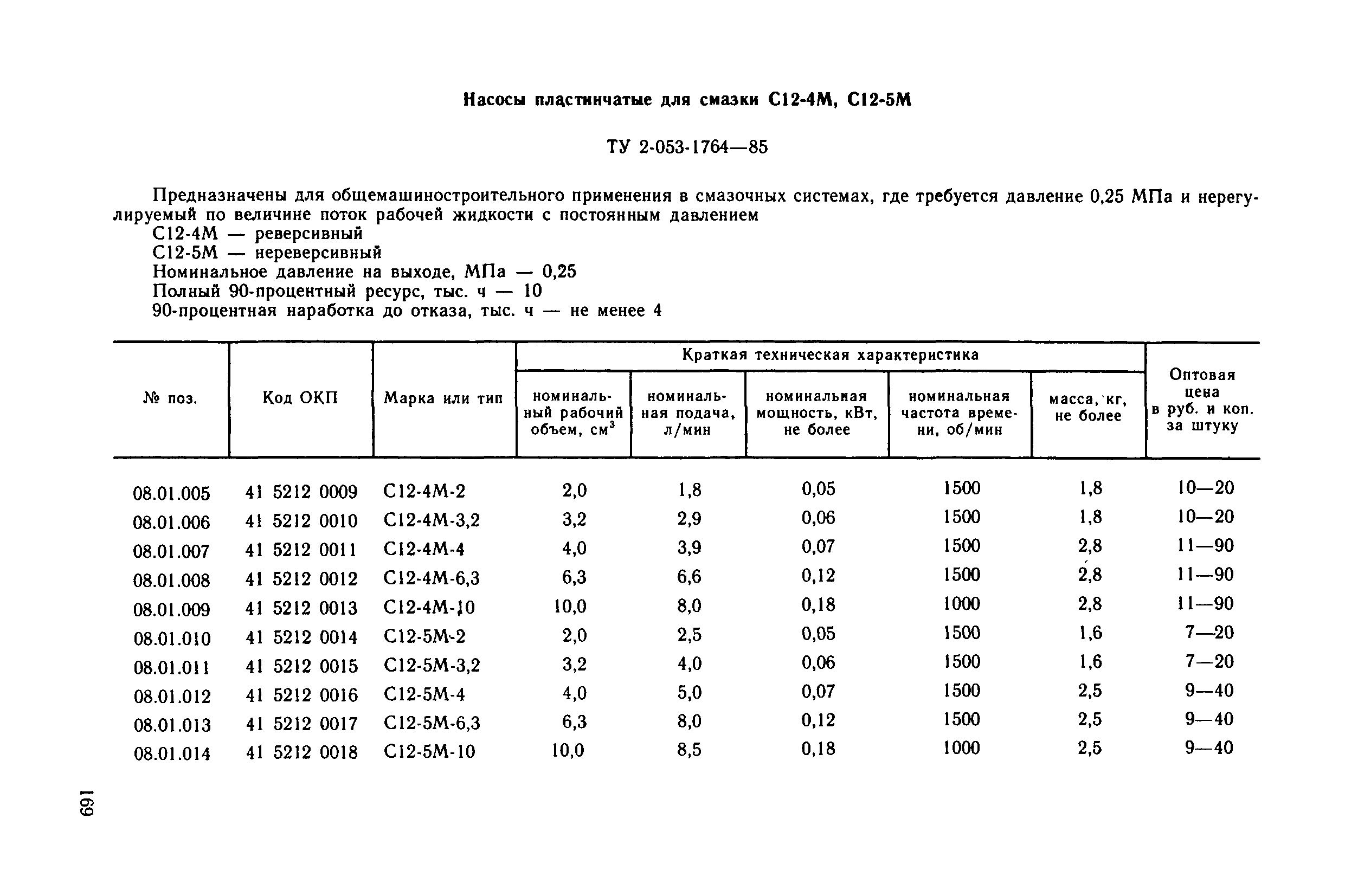 Прейскурант 18-08-38