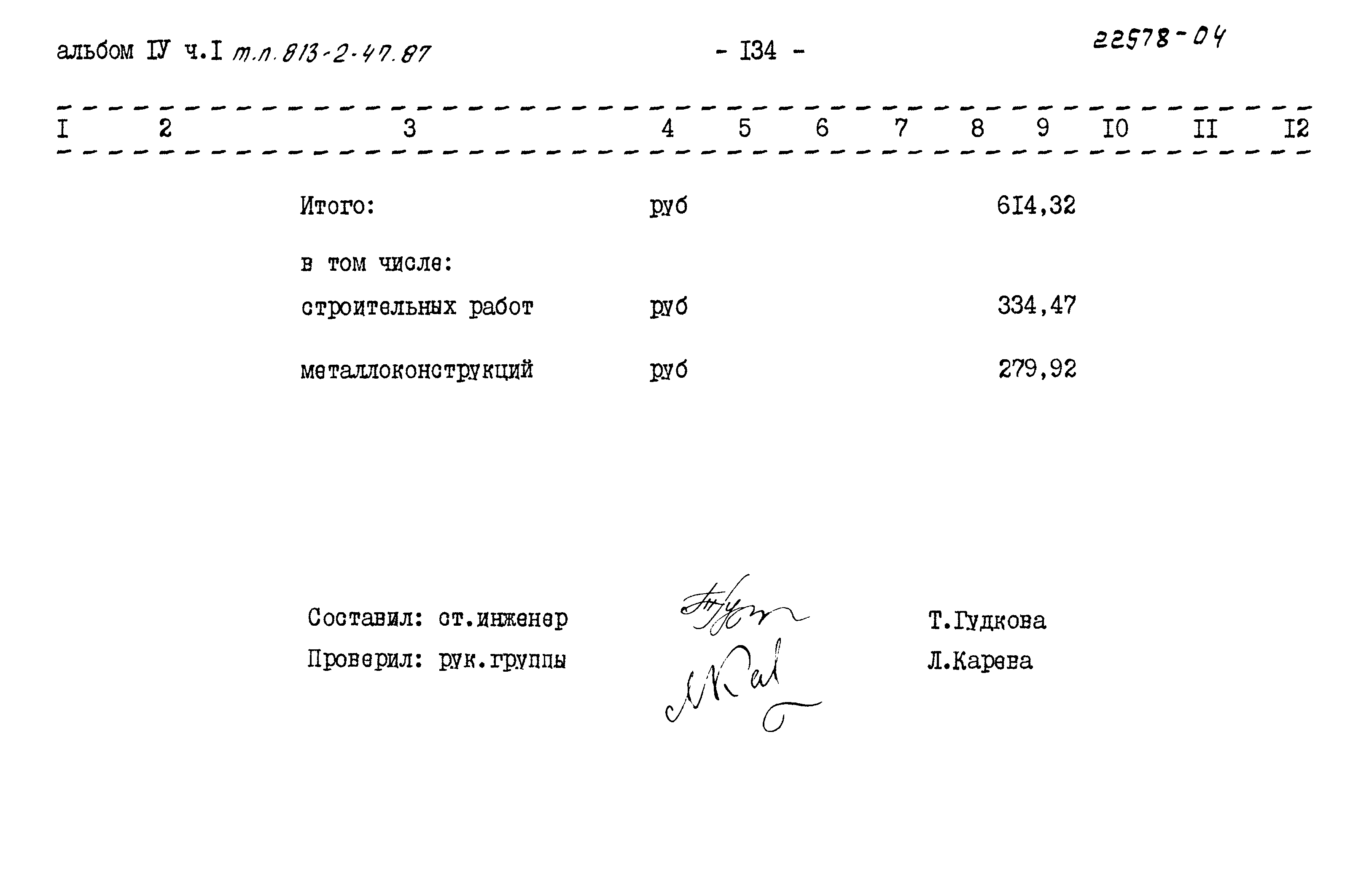 Типовой проект 813-2-47.87