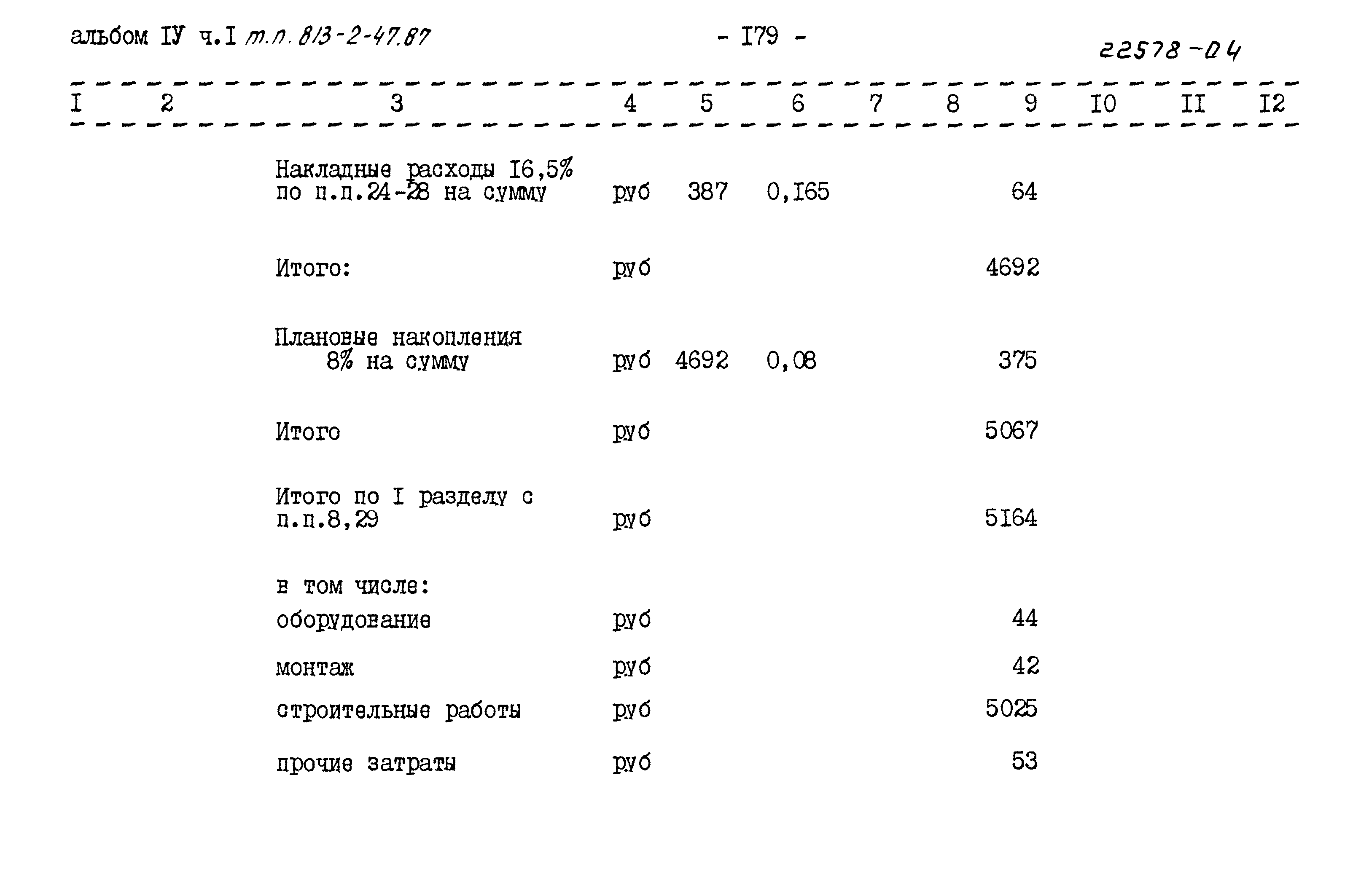 Типовой проект 813-2-47.87