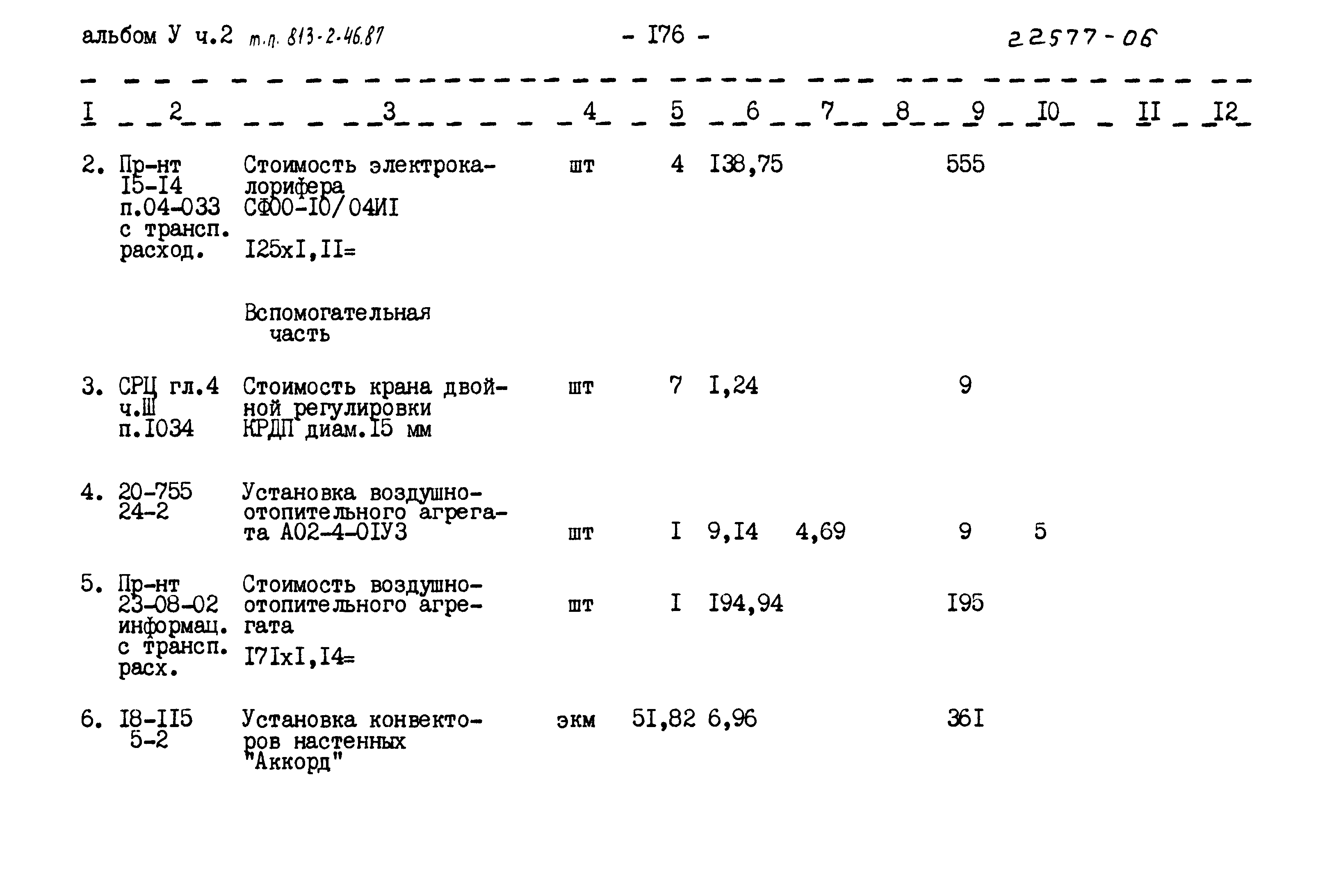 Типовой проект 813-2-46.87