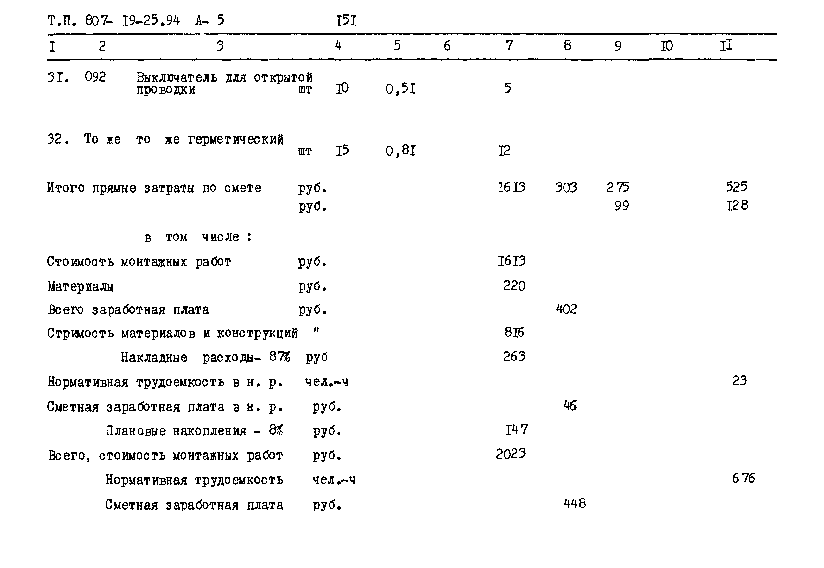 Типовой проект 807-19-25.94