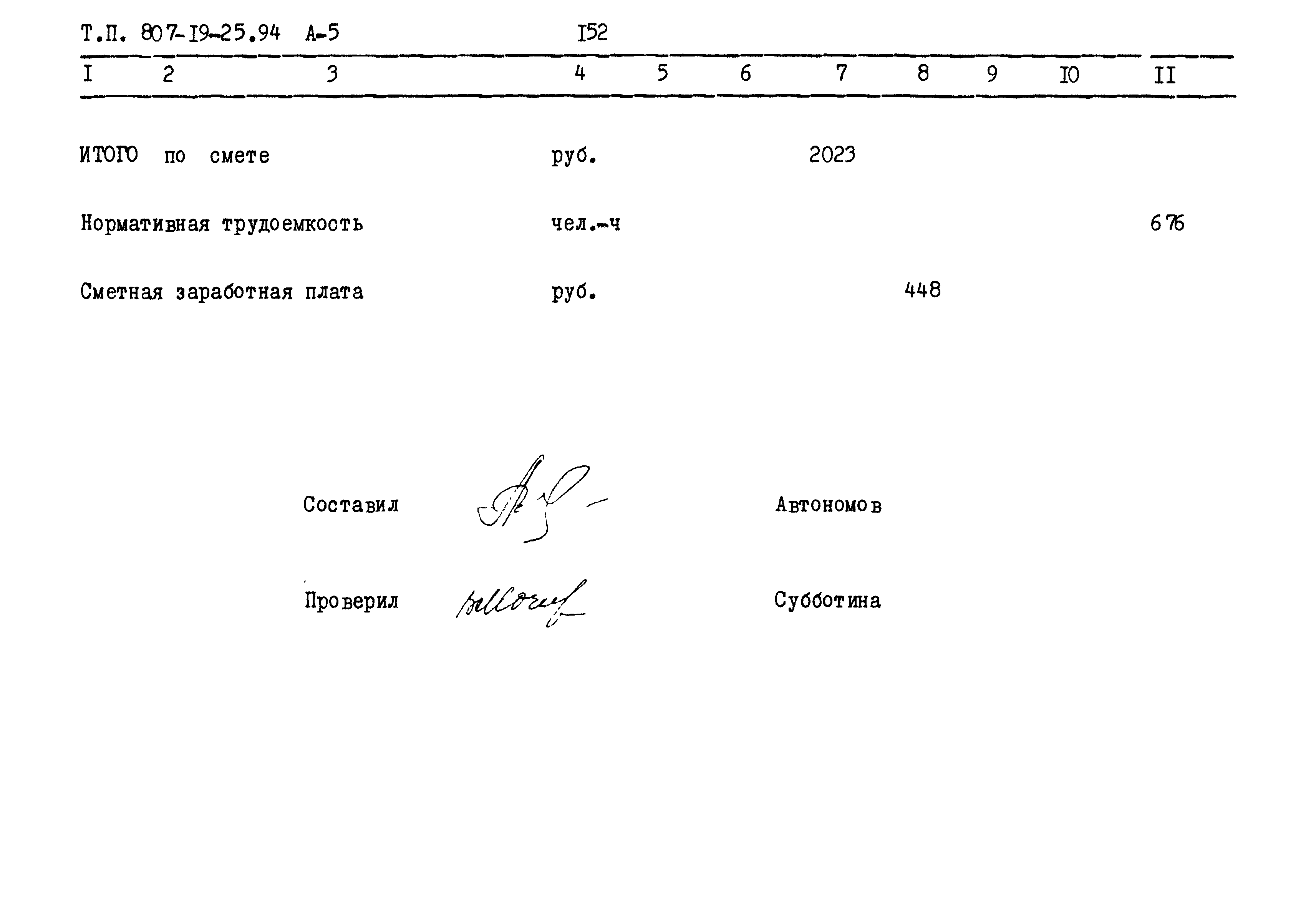 Типовой проект 807-19-25.94