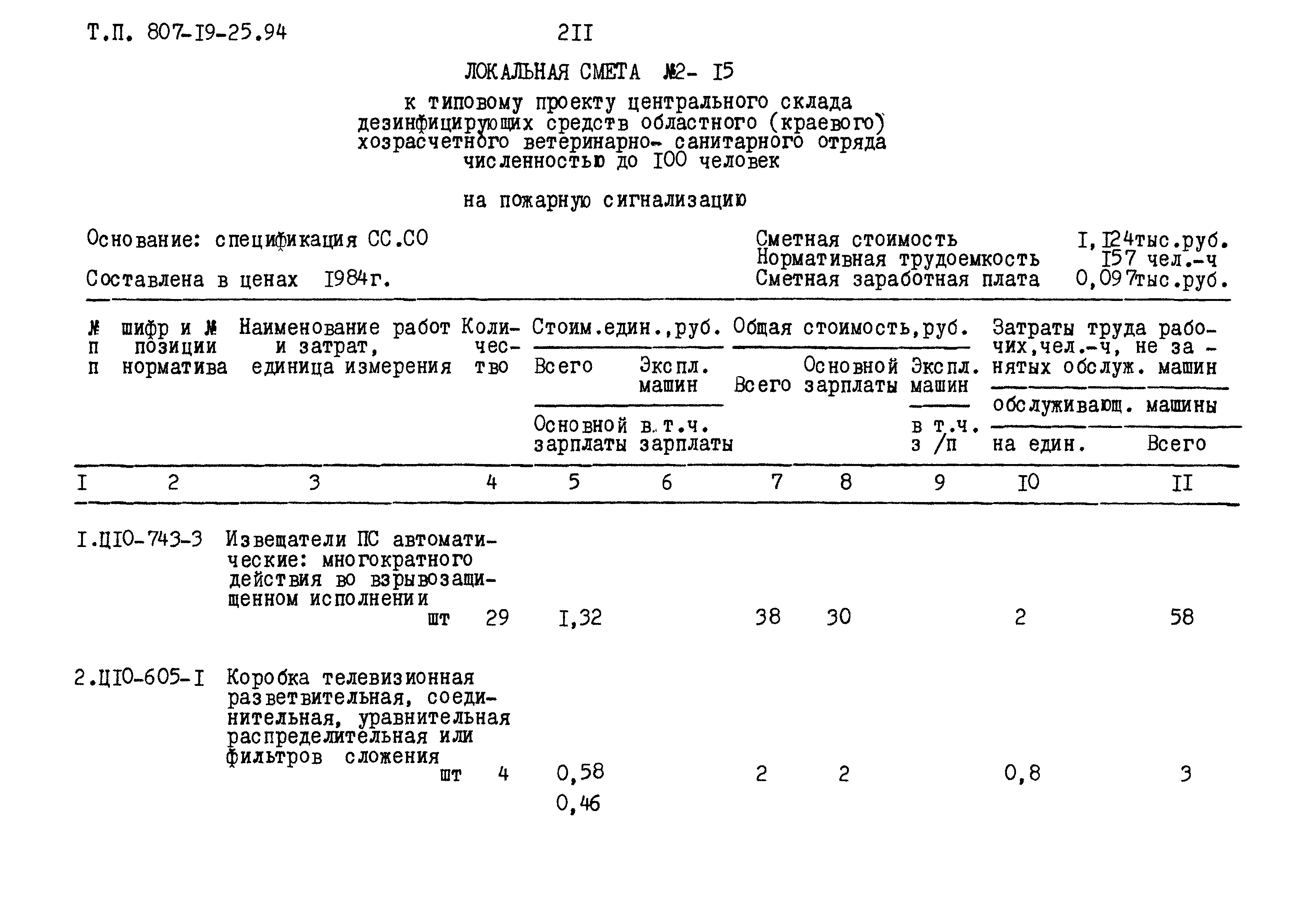 Типовой проект 807-19-25.94