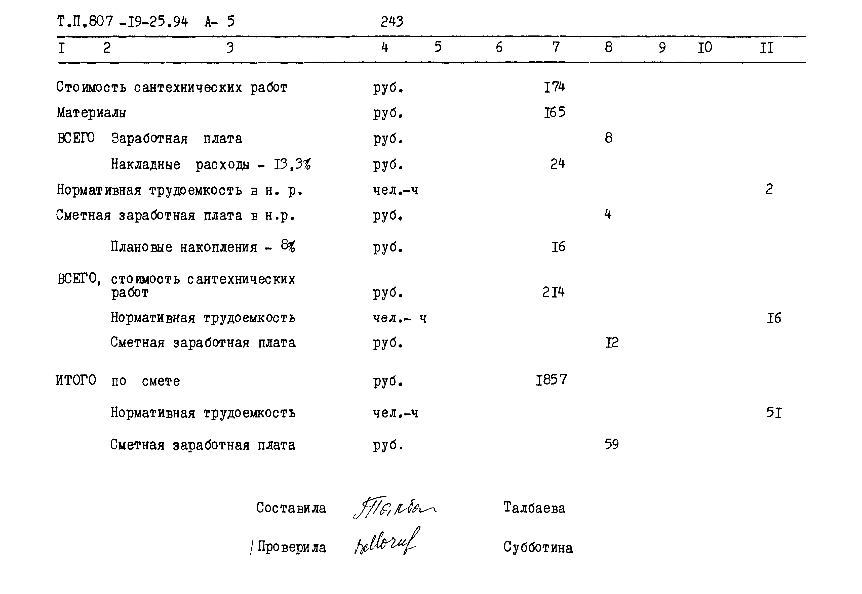 Типовой проект 807-19-25.94