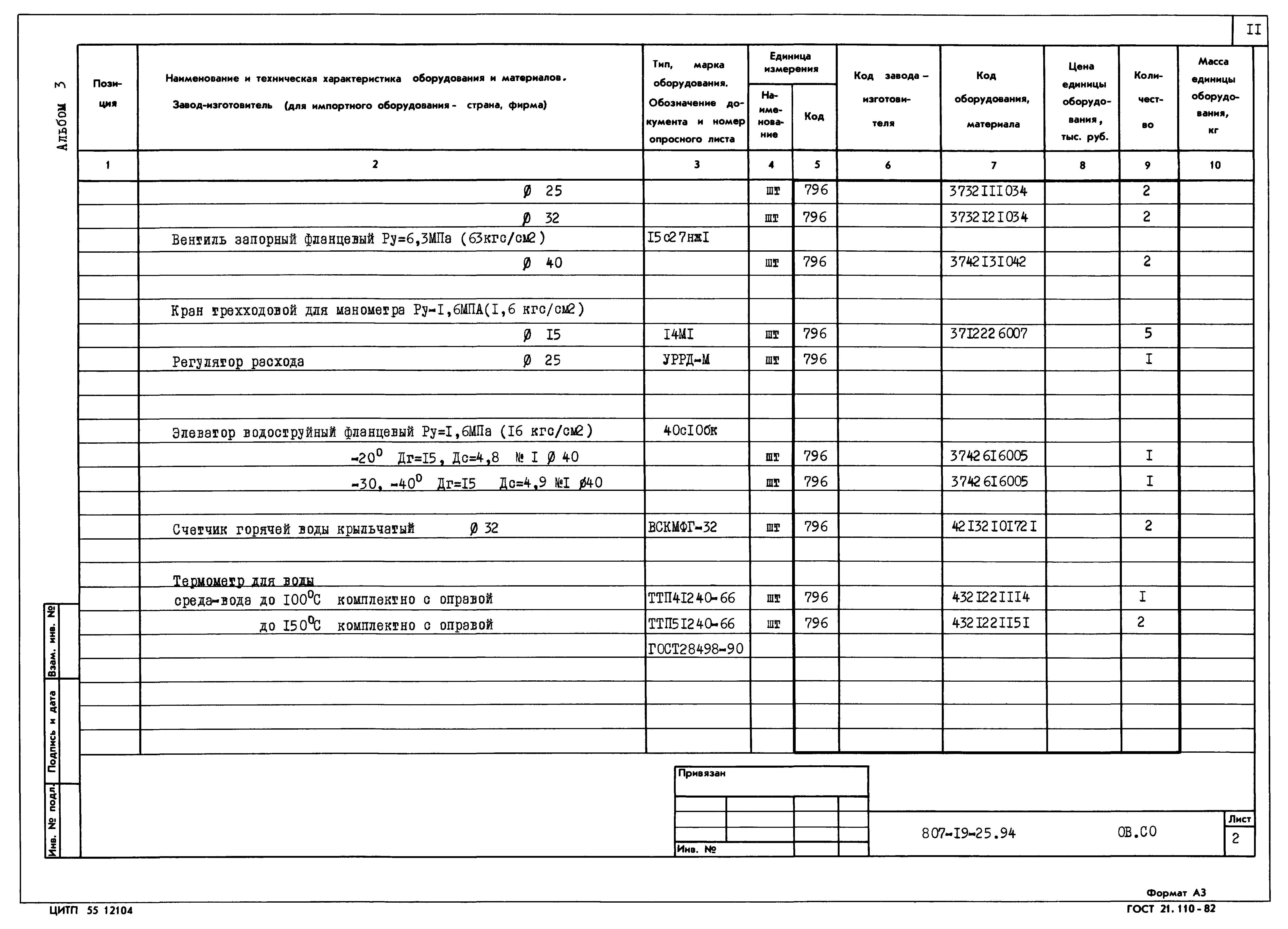 Типовой проект 807-19-25.94