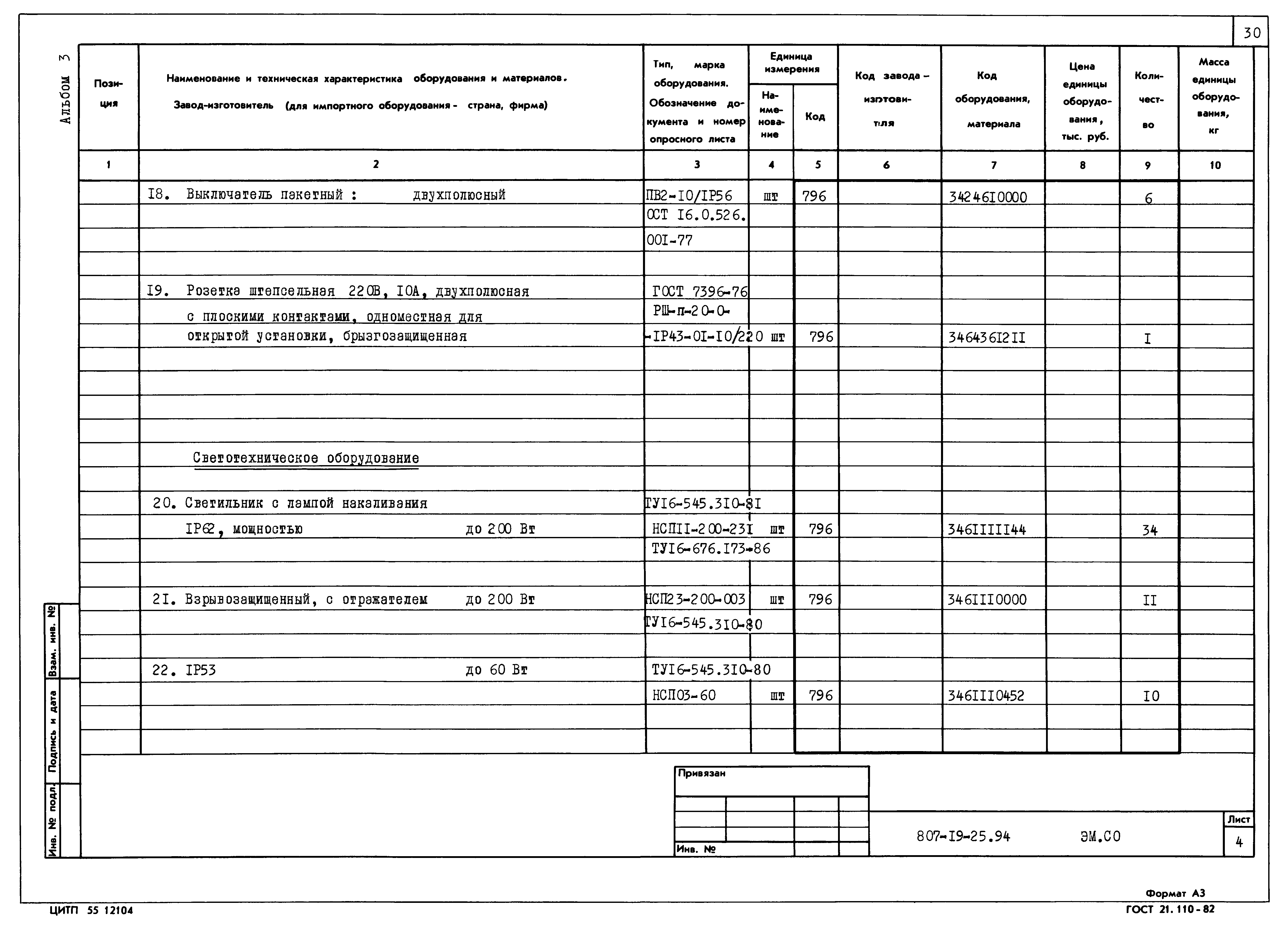 Типовой проект 807-19-25.94