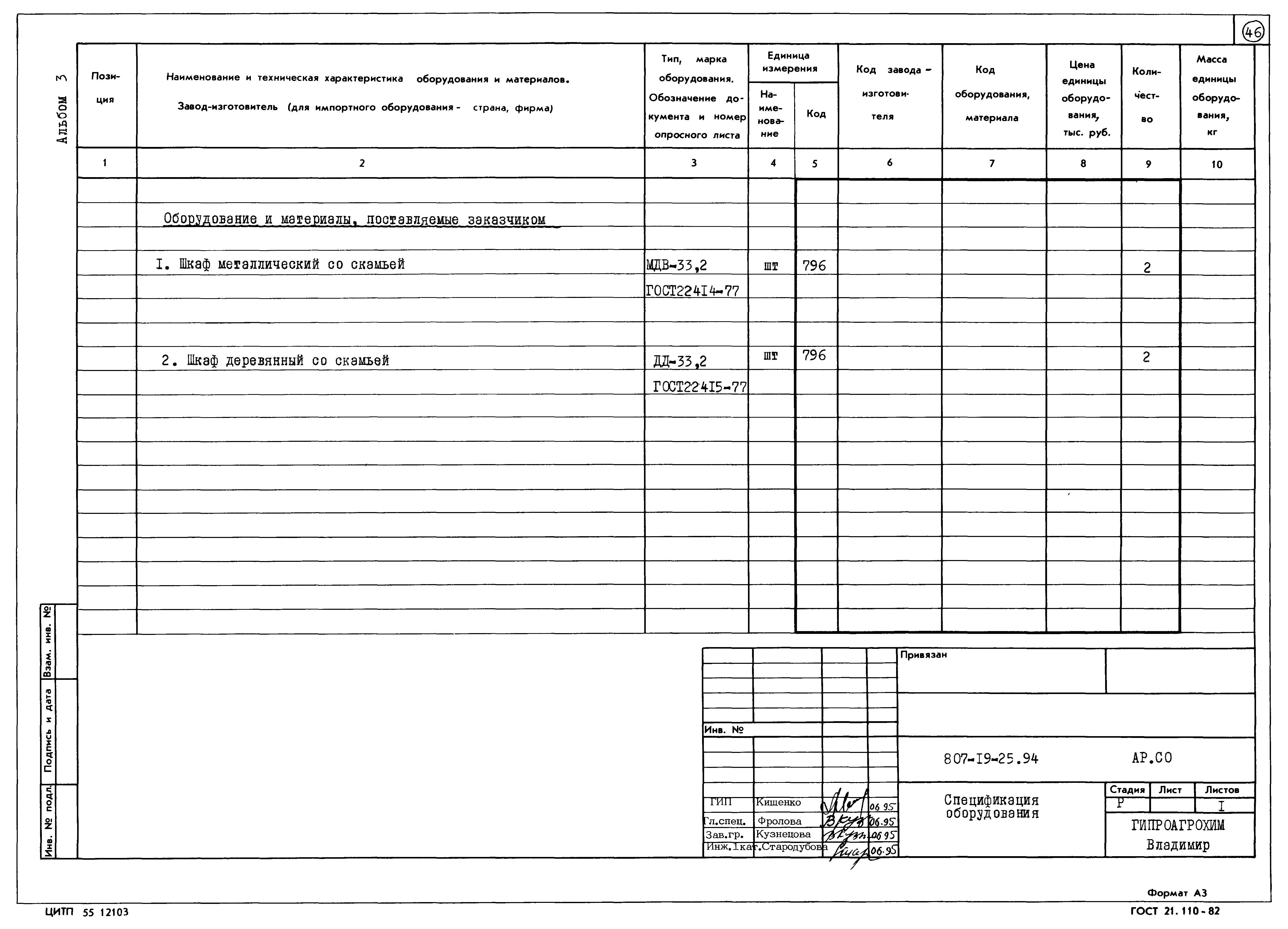 Типовой проект 807-19-25.94