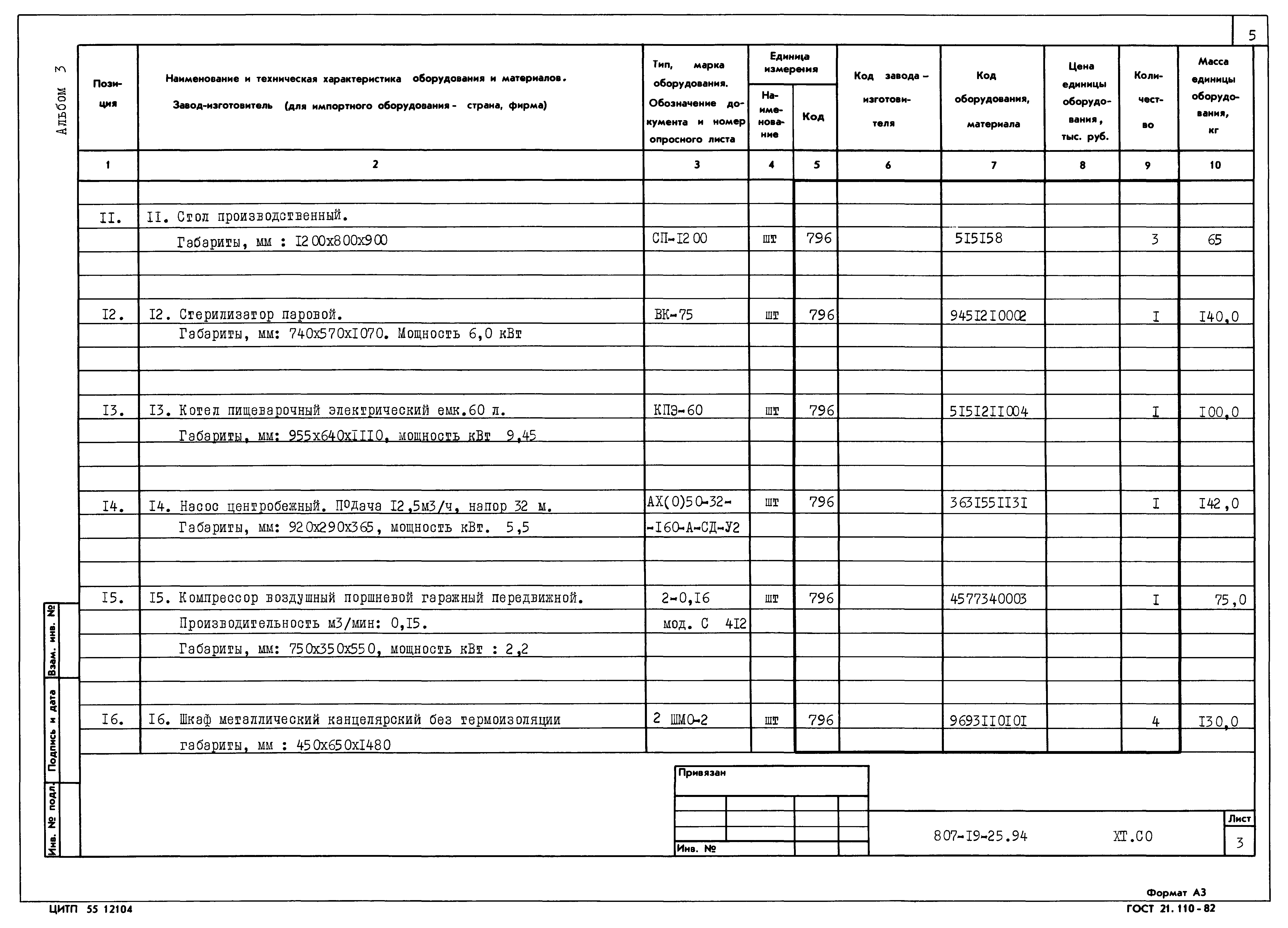 Типовой проект 807-19-25.94
