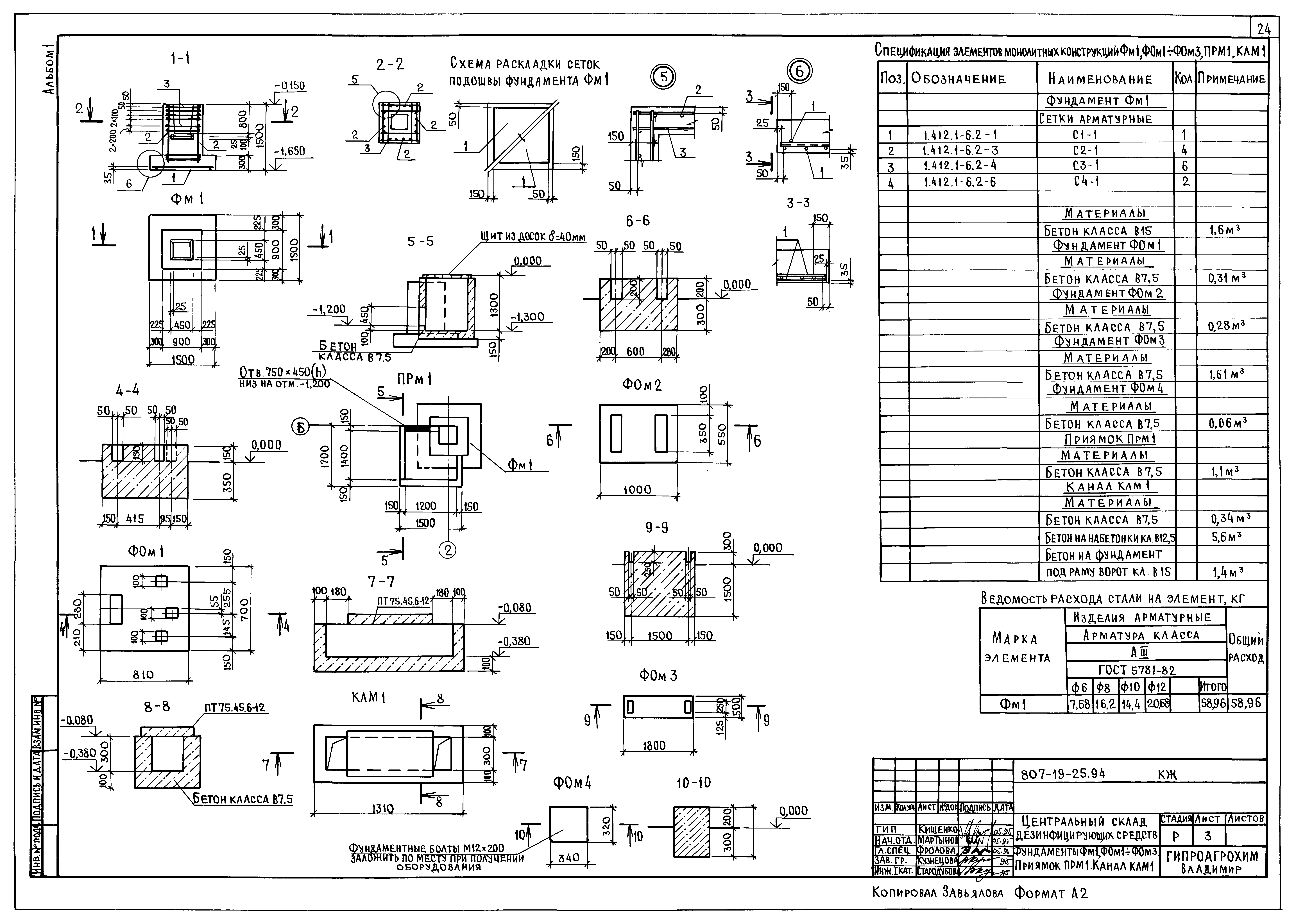 Типовой проект 807-19-25.94