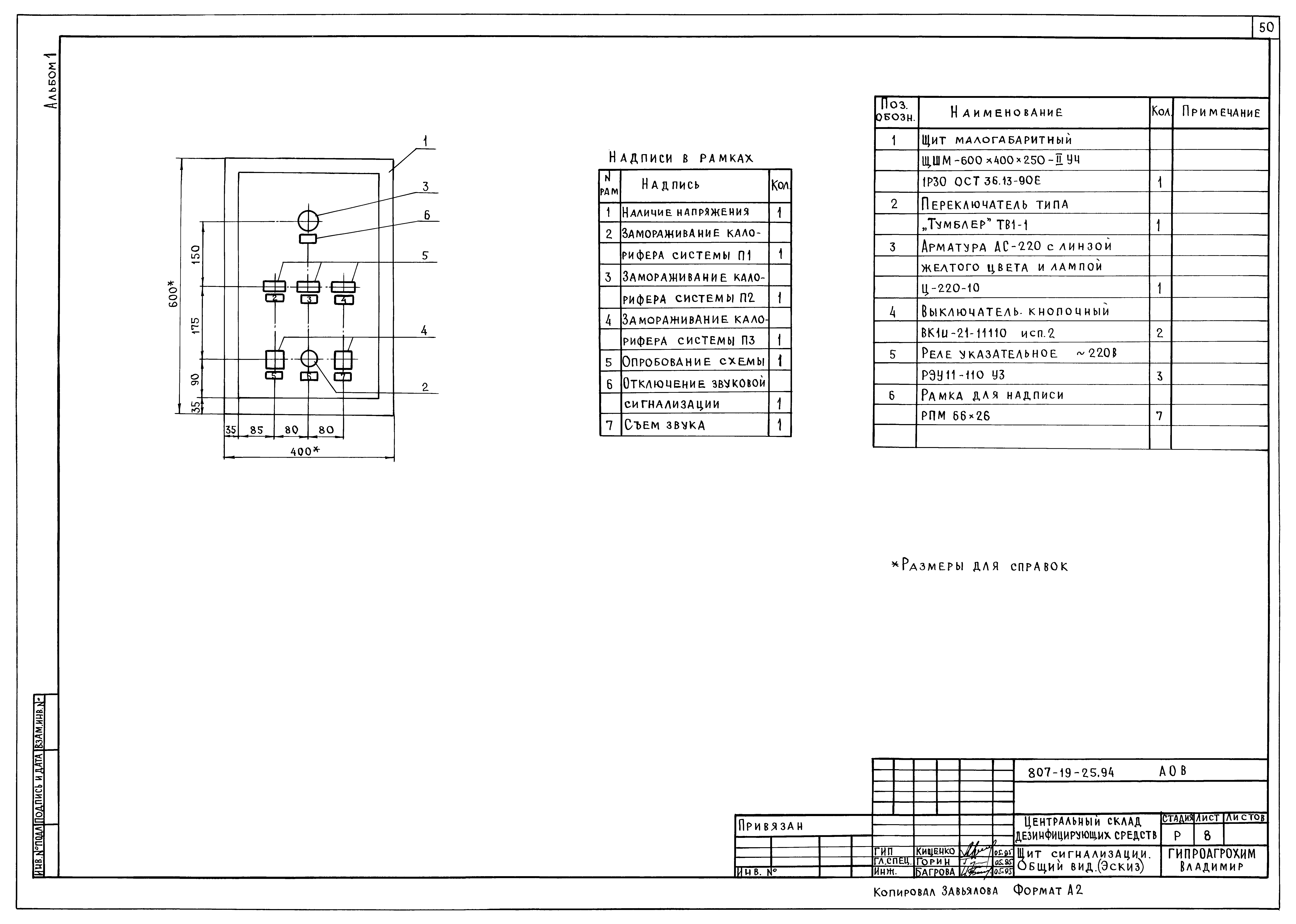 Типовой проект 807-19-25.94