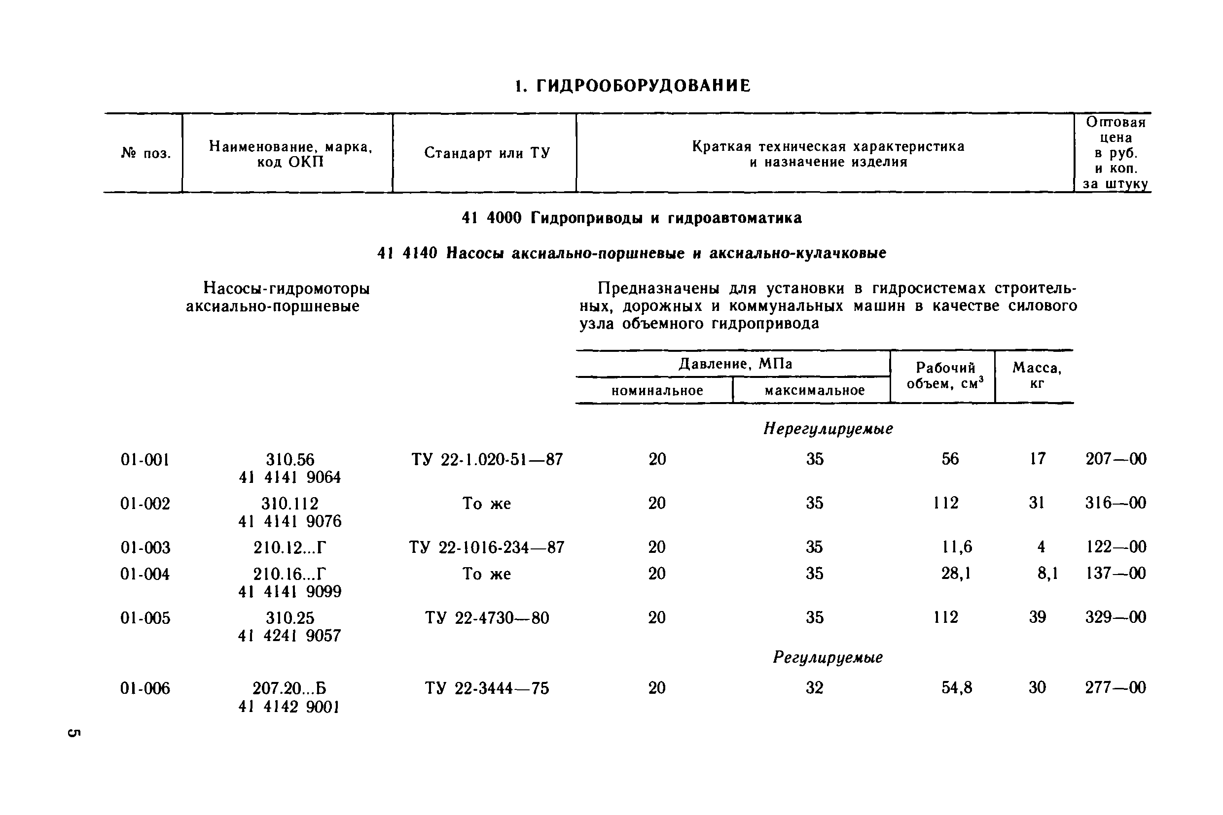 Прейскурант 24-18-49