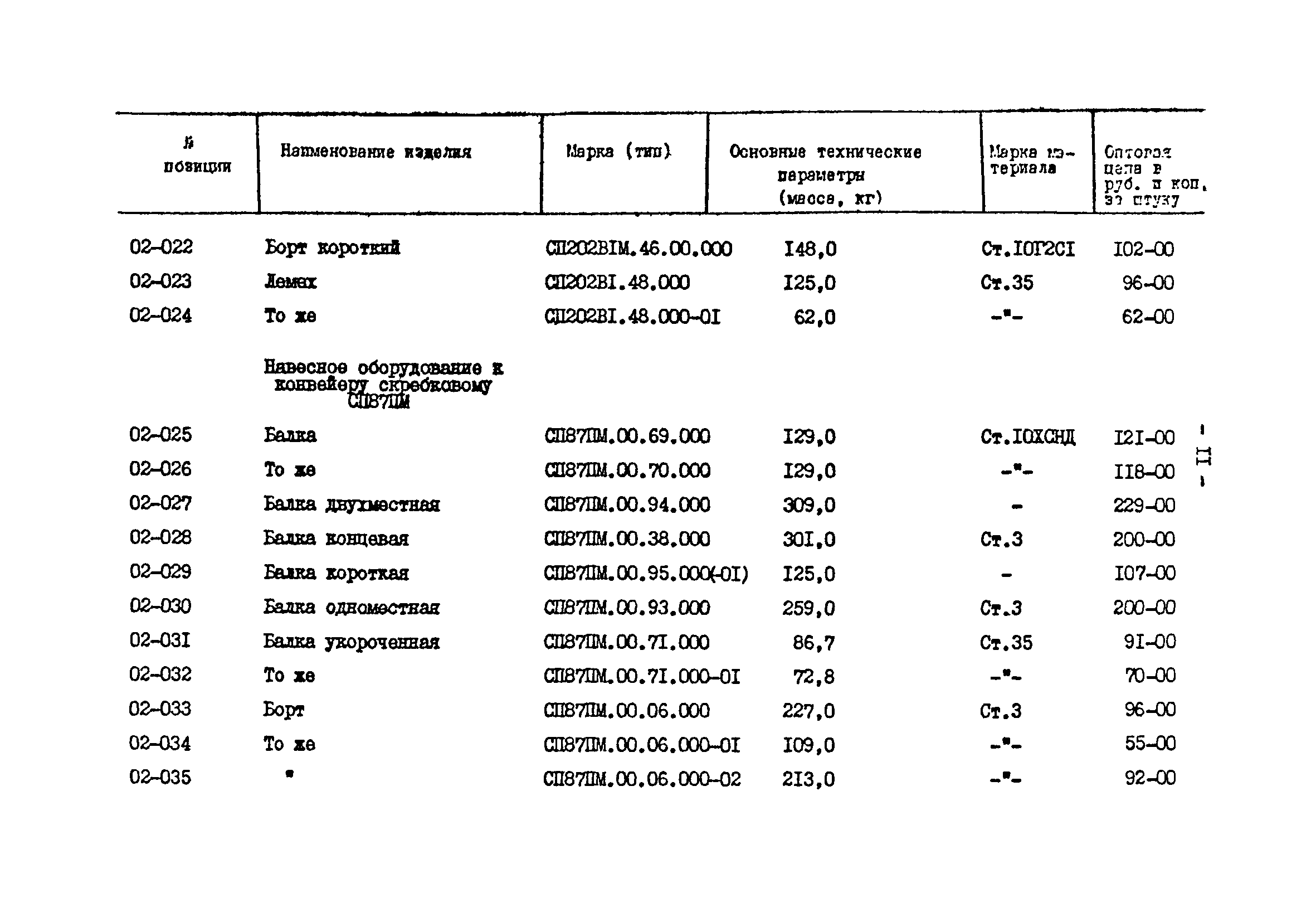 Прейскурант 24-18-44