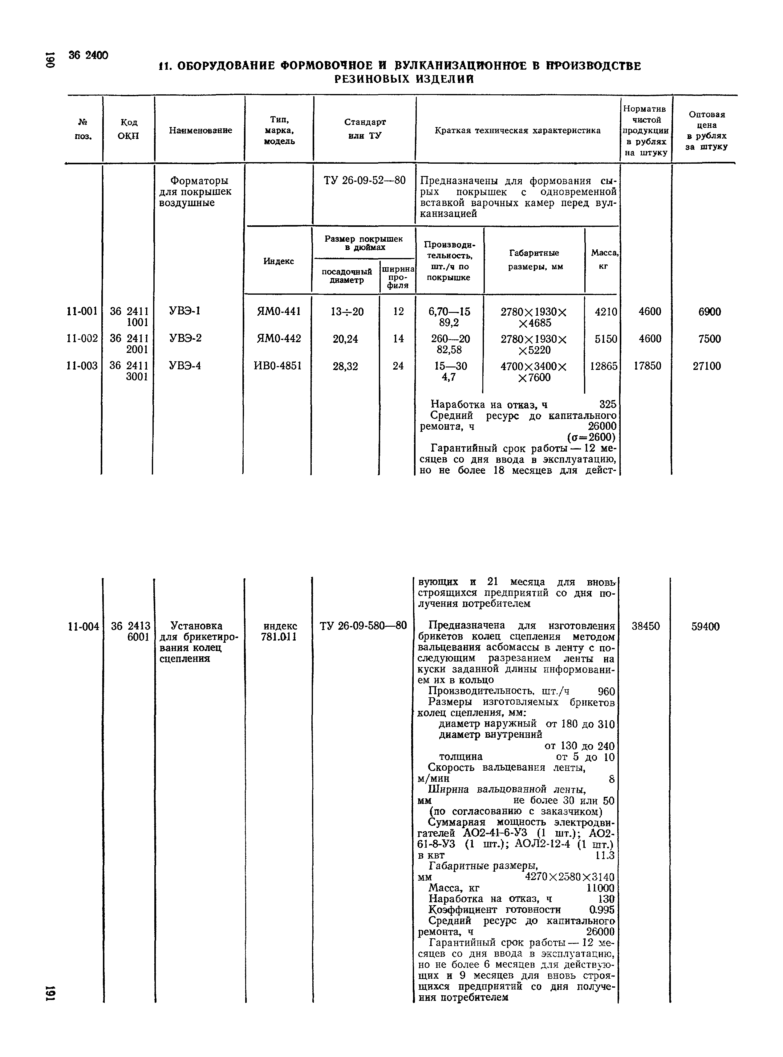 Прейскурант 23-12