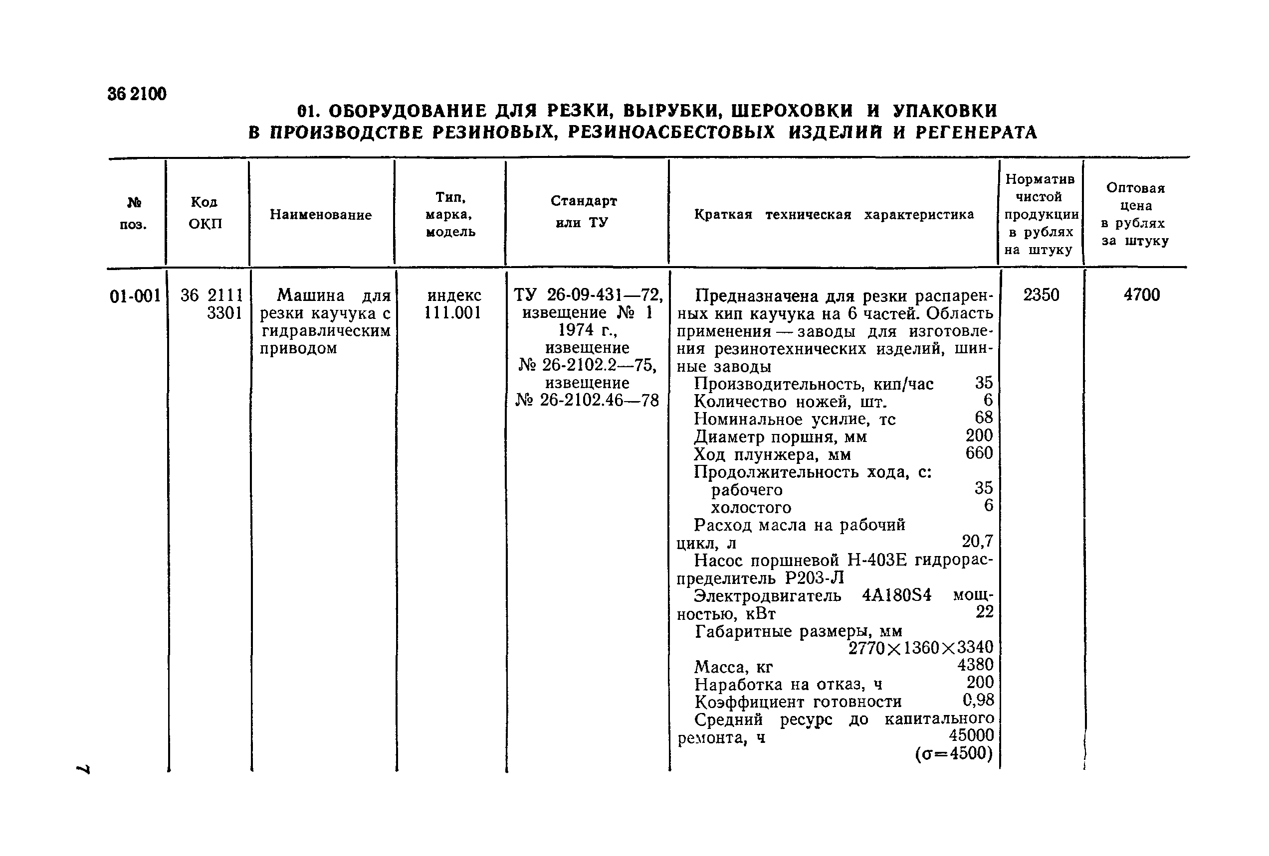 Прейскурант 23-12