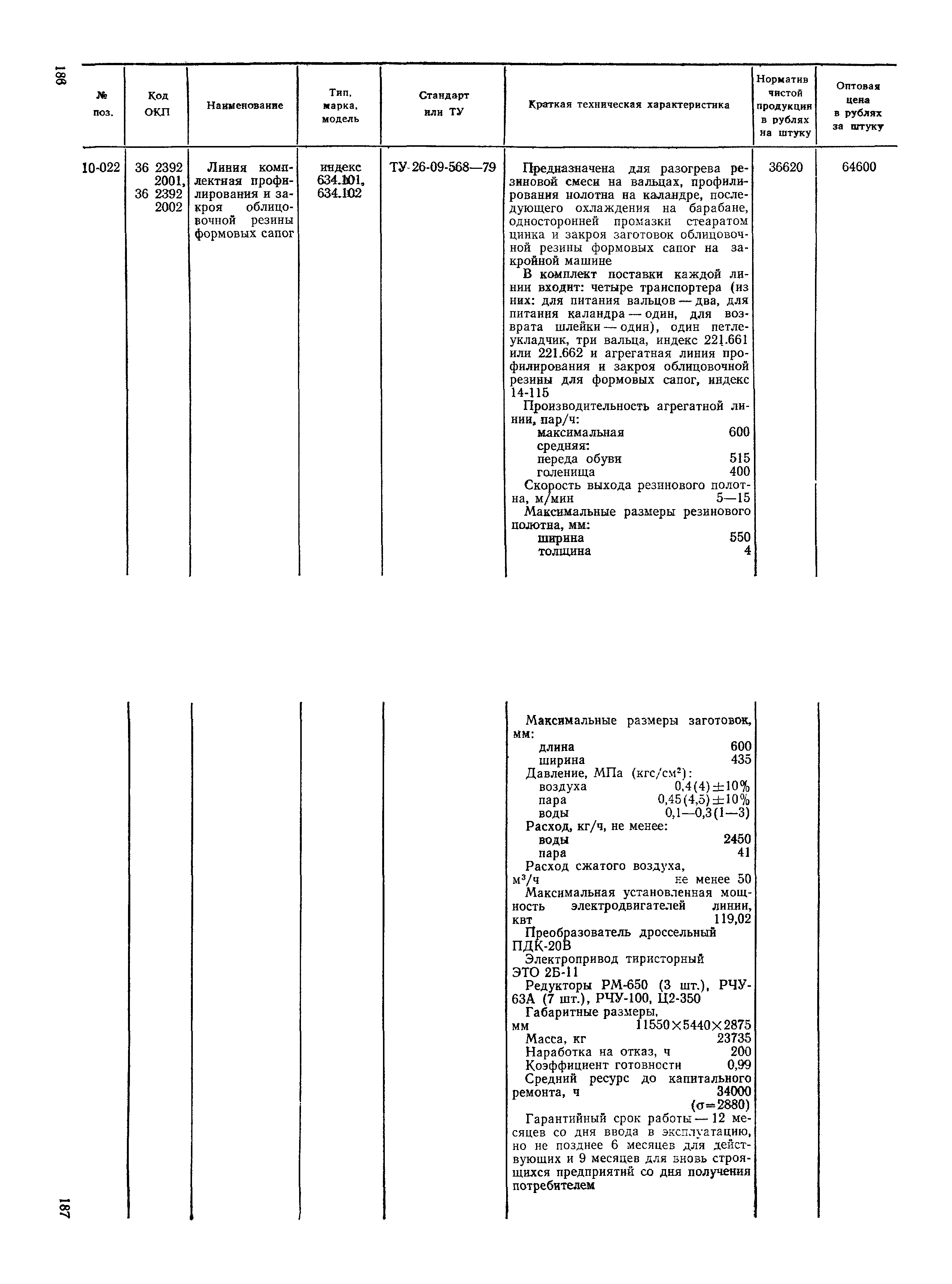 Прейскурант 23-12