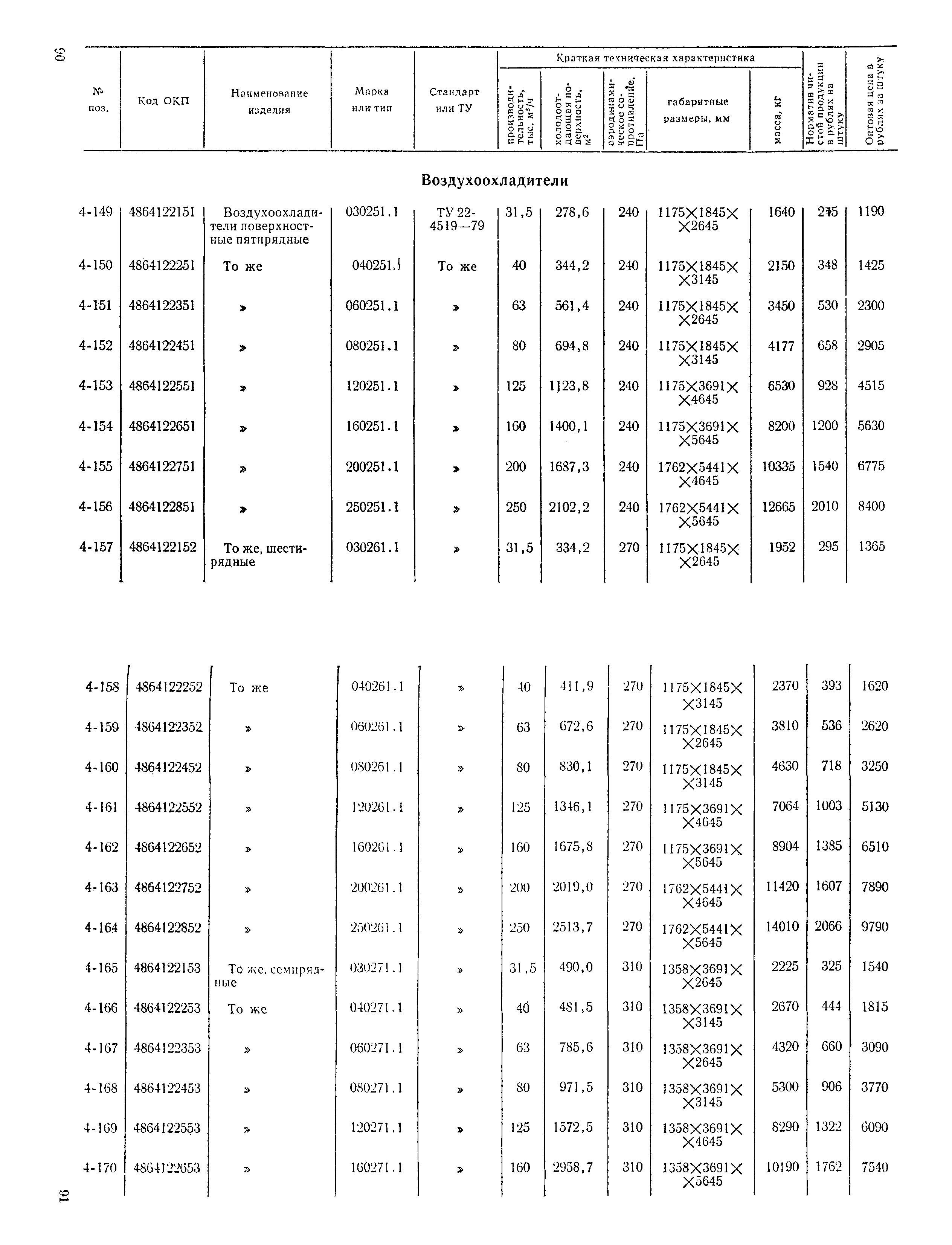 Прейскурант 23-08