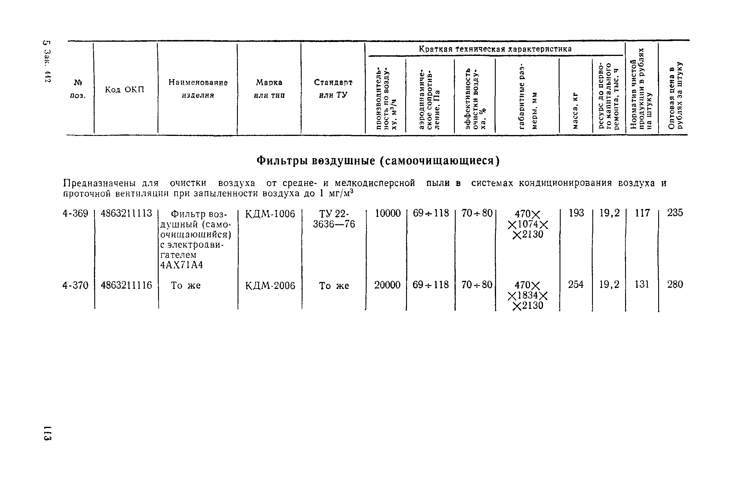 Прейскурант 23-08