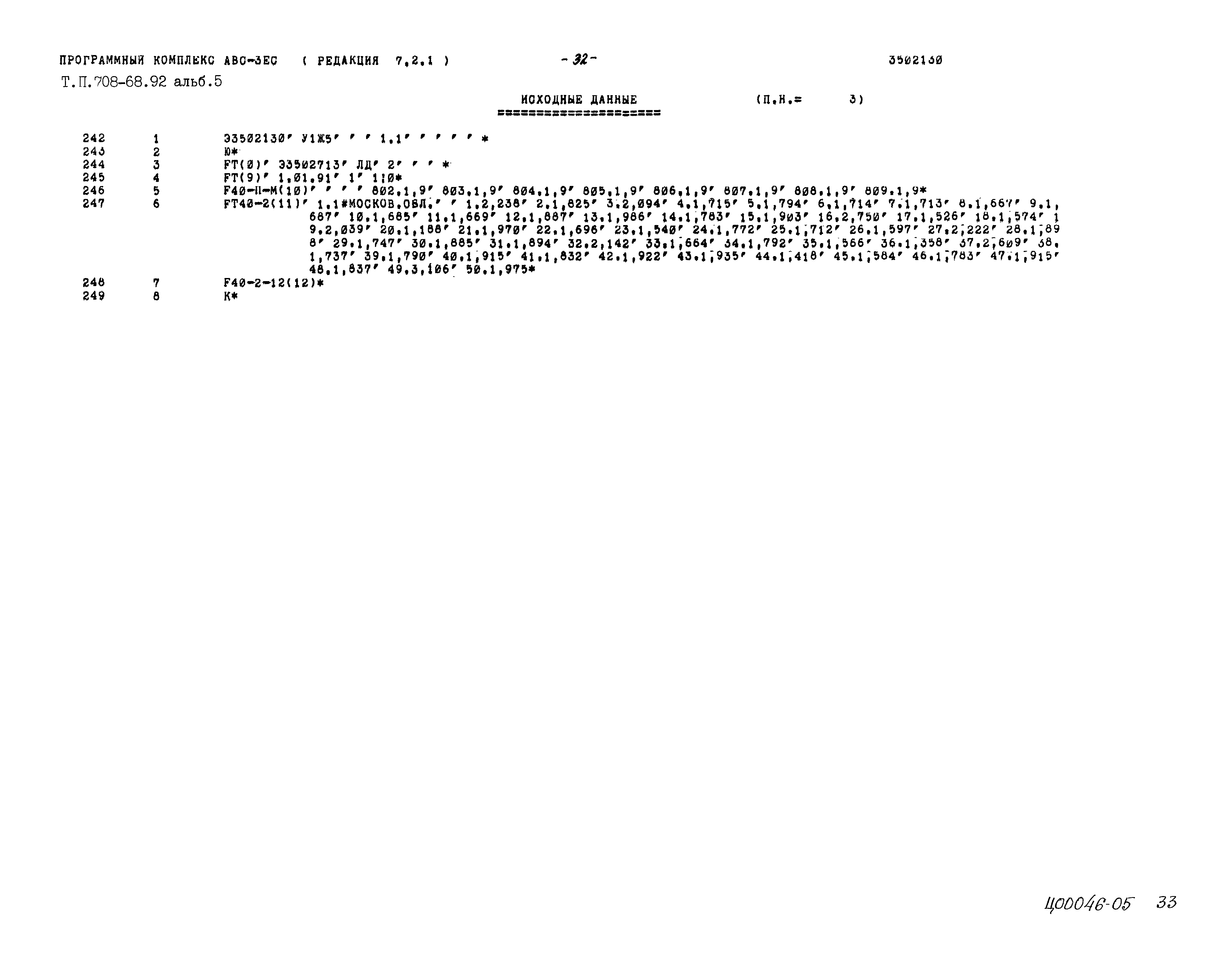 Типовой проект 708-68.92