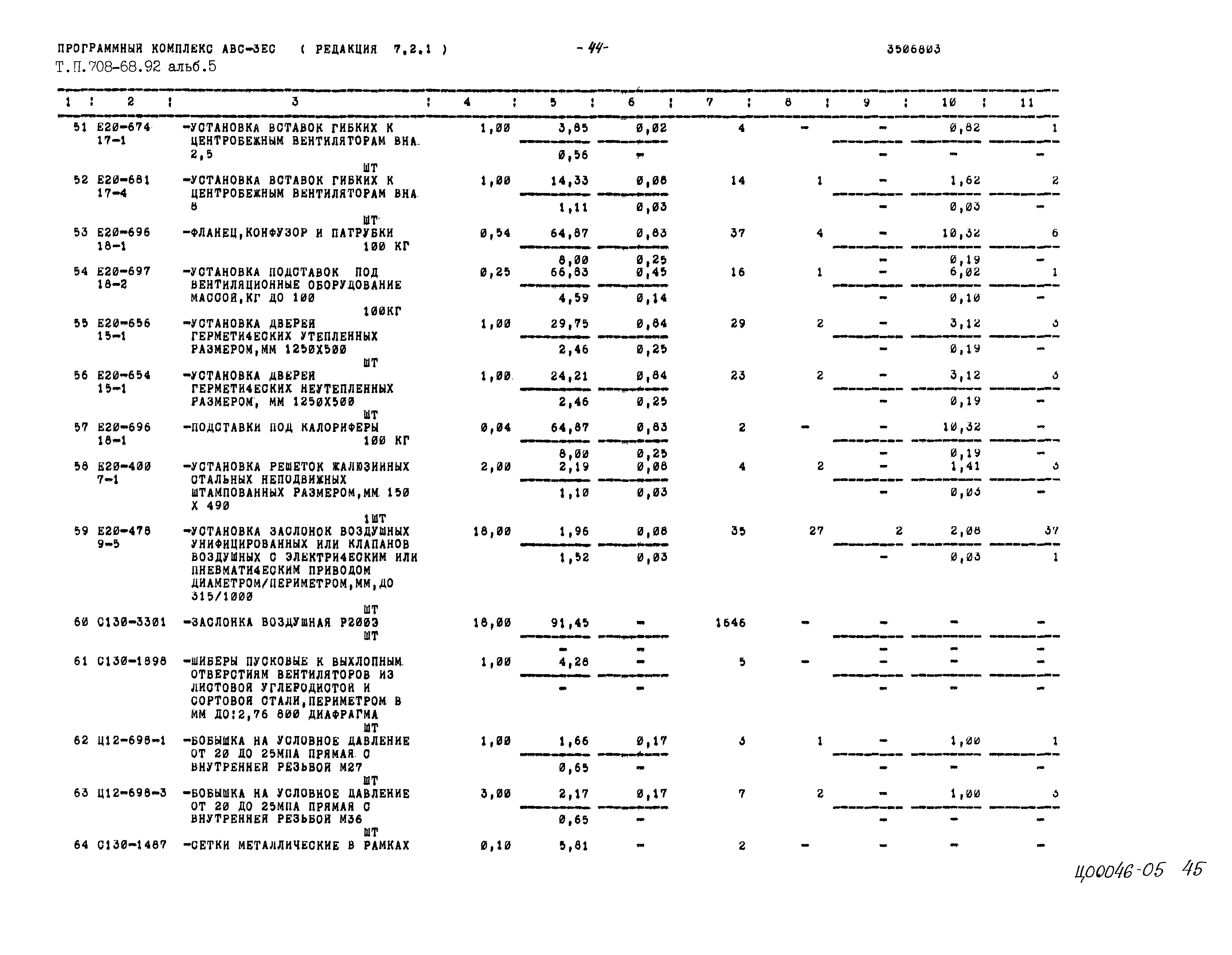 Типовой проект 708-68.92