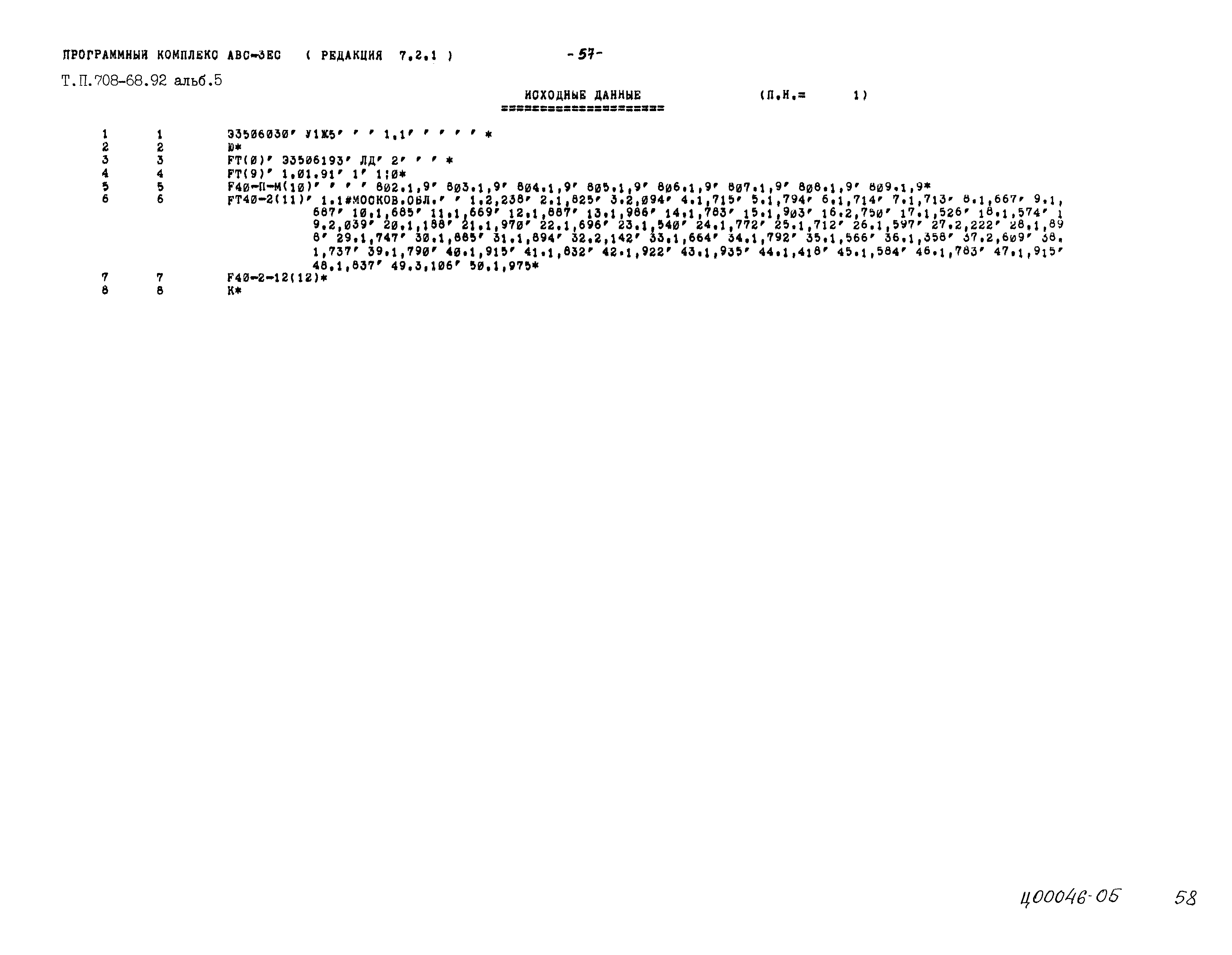 Типовой проект 708-68.92