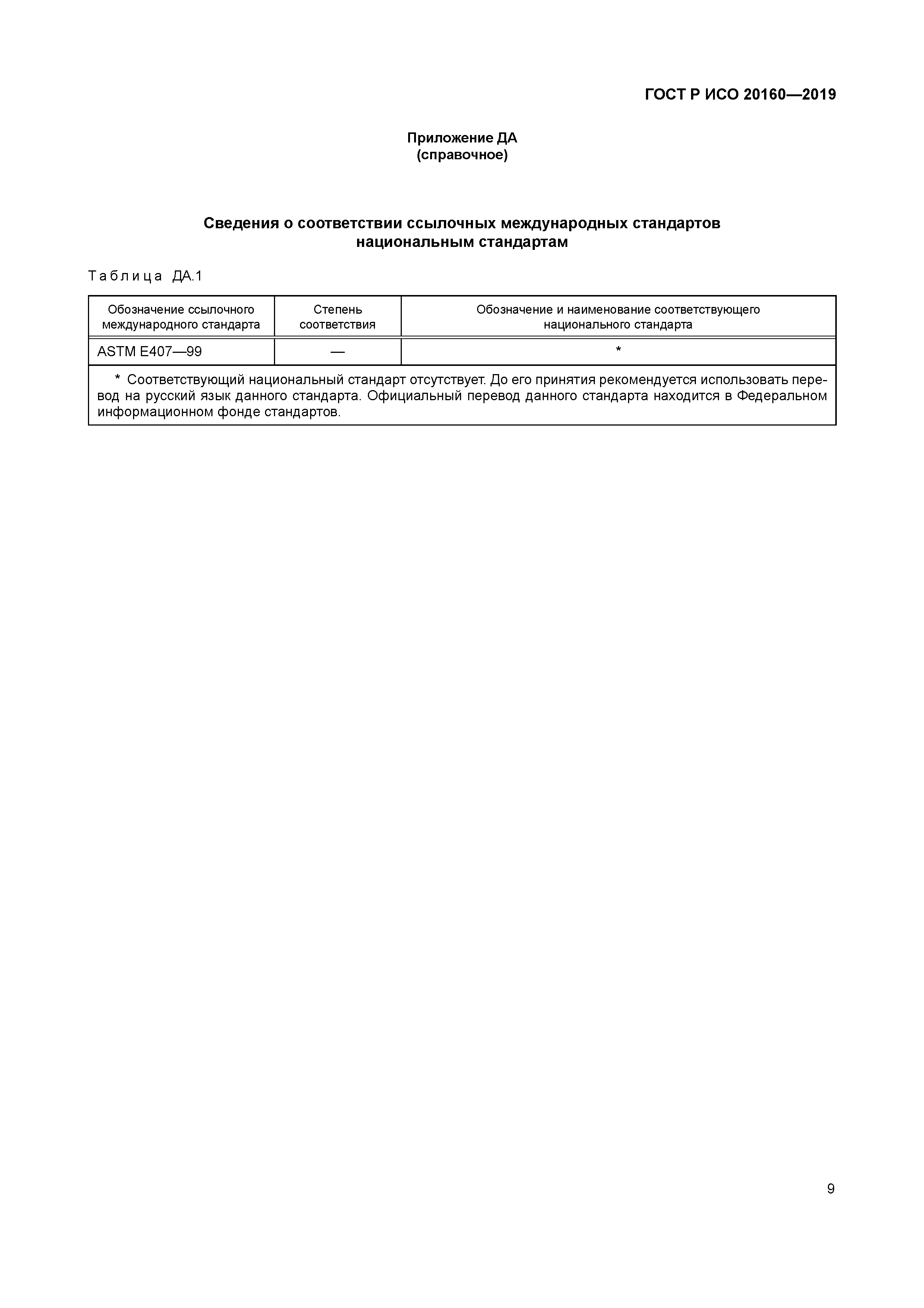 ГОСТ Р ИСО 20160-2019