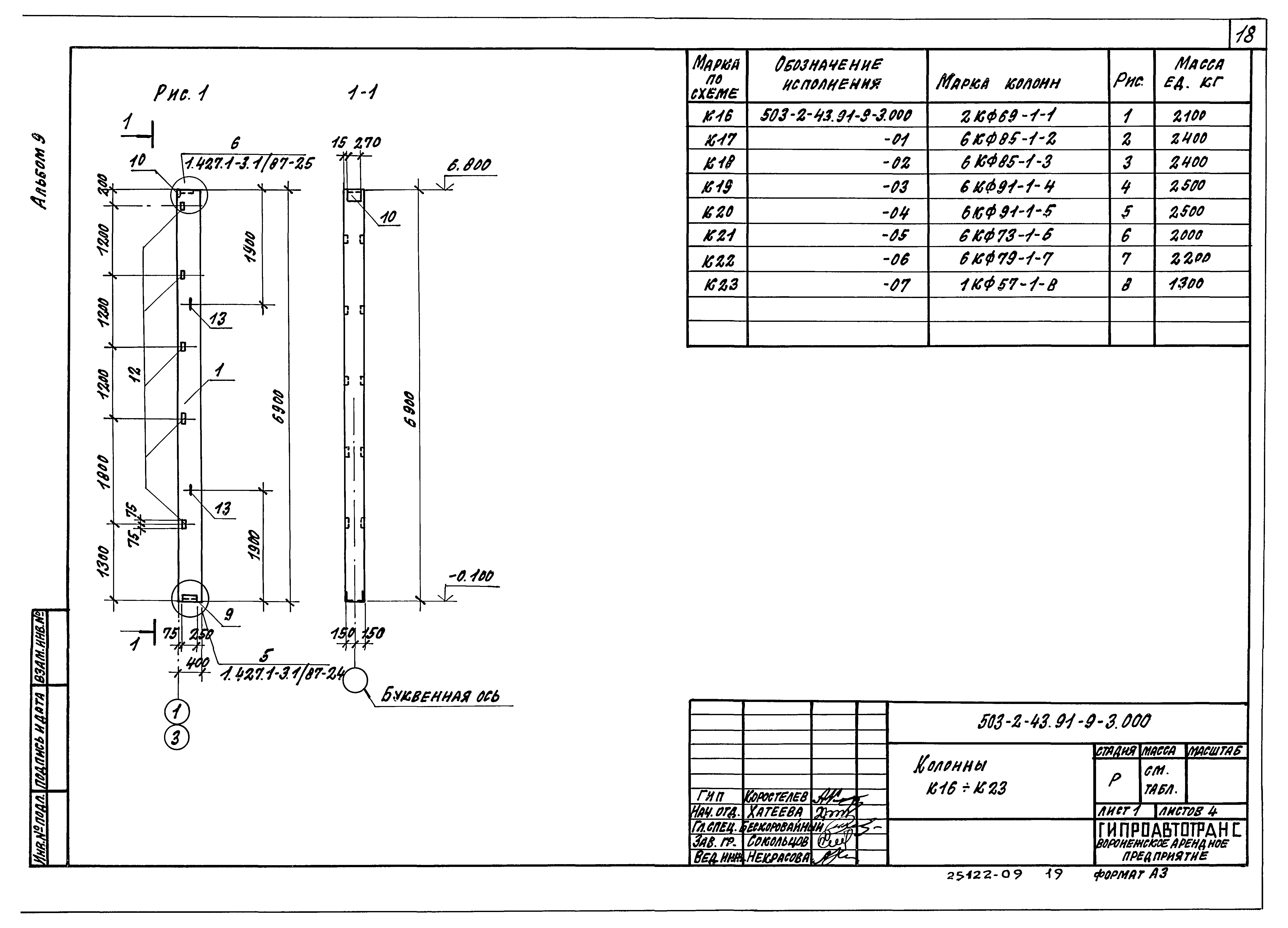 Типовой проект 503-2-43.91