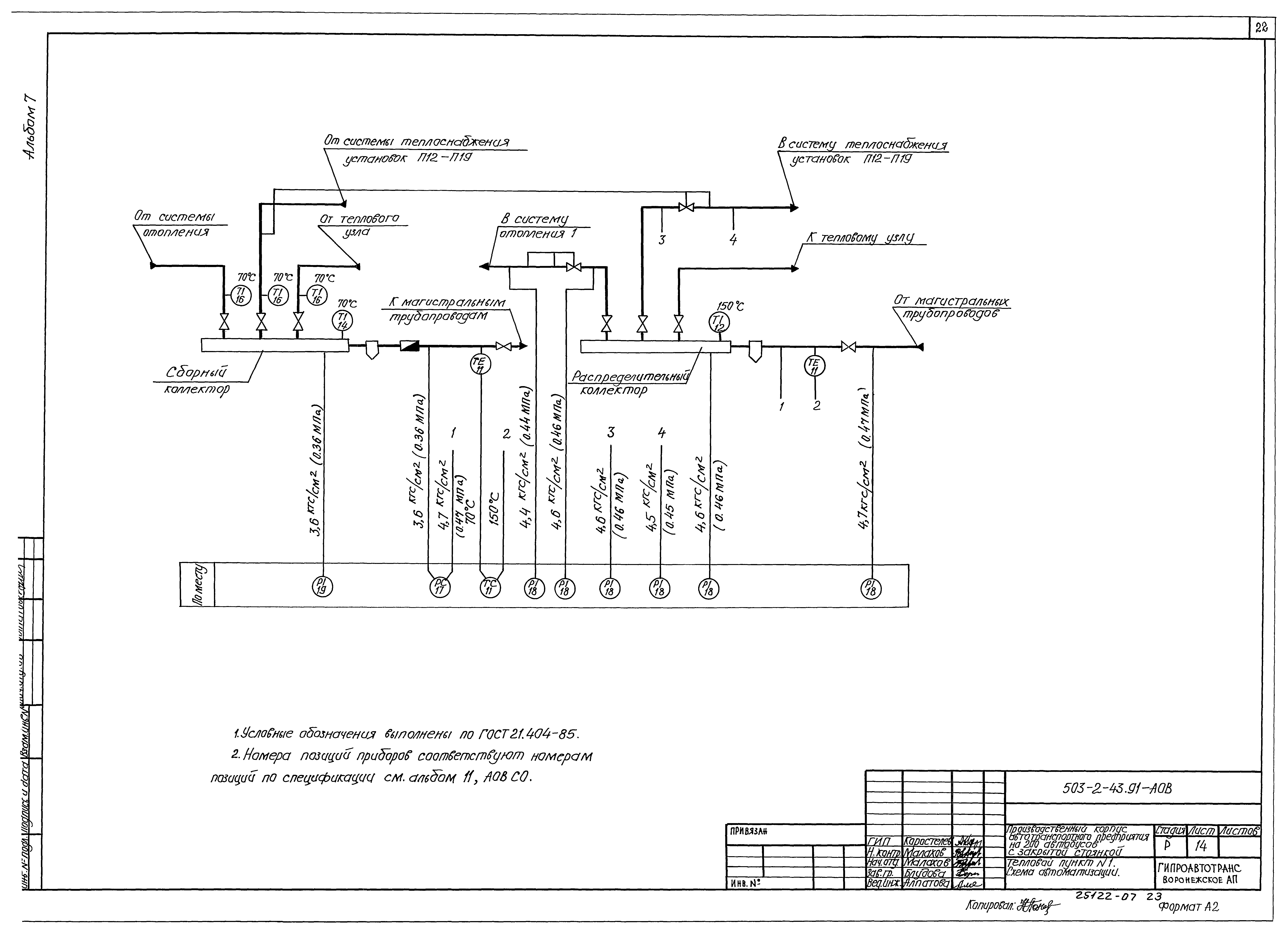Типовой проект 503-2-43.91