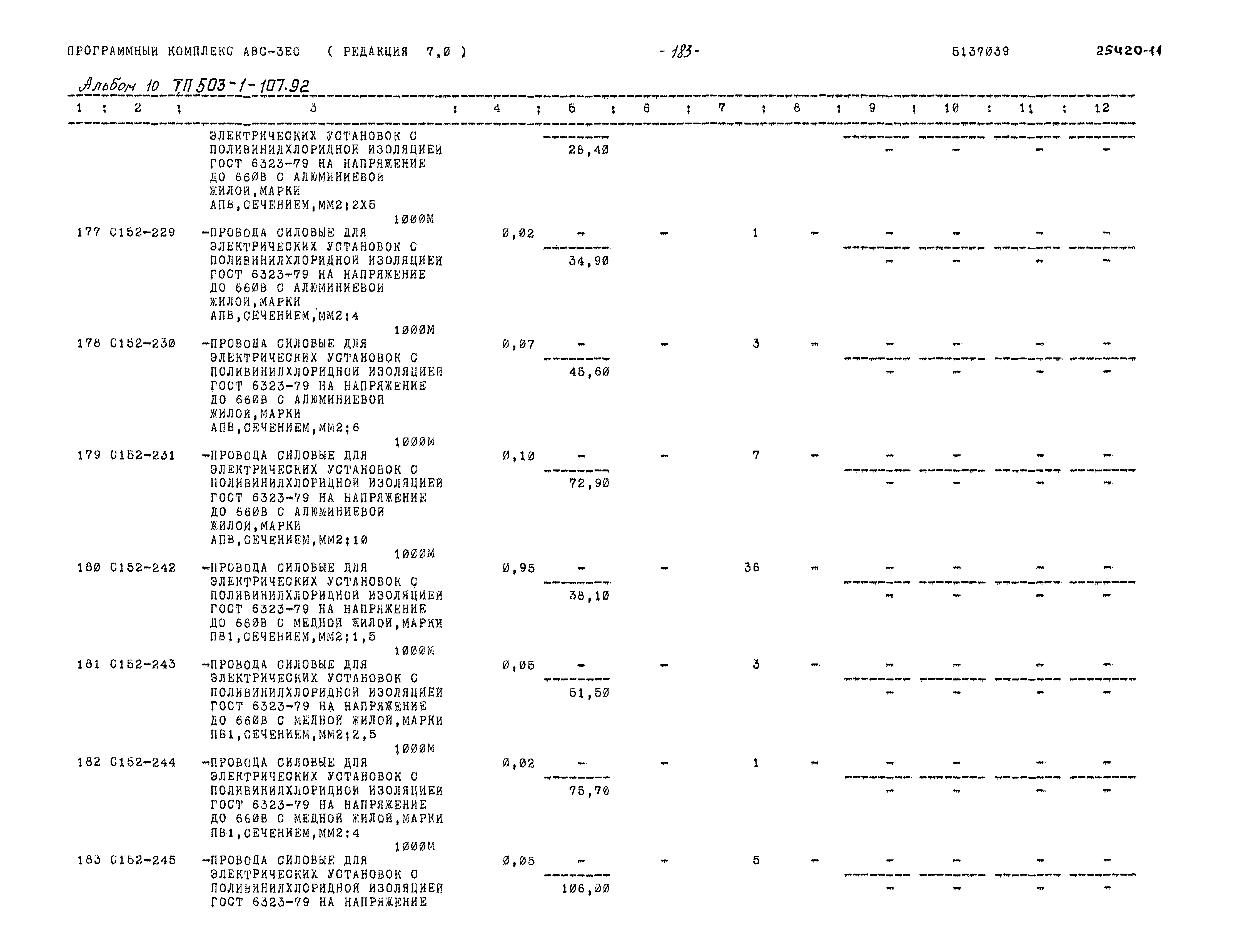 Типовой проект 503-1-107.92