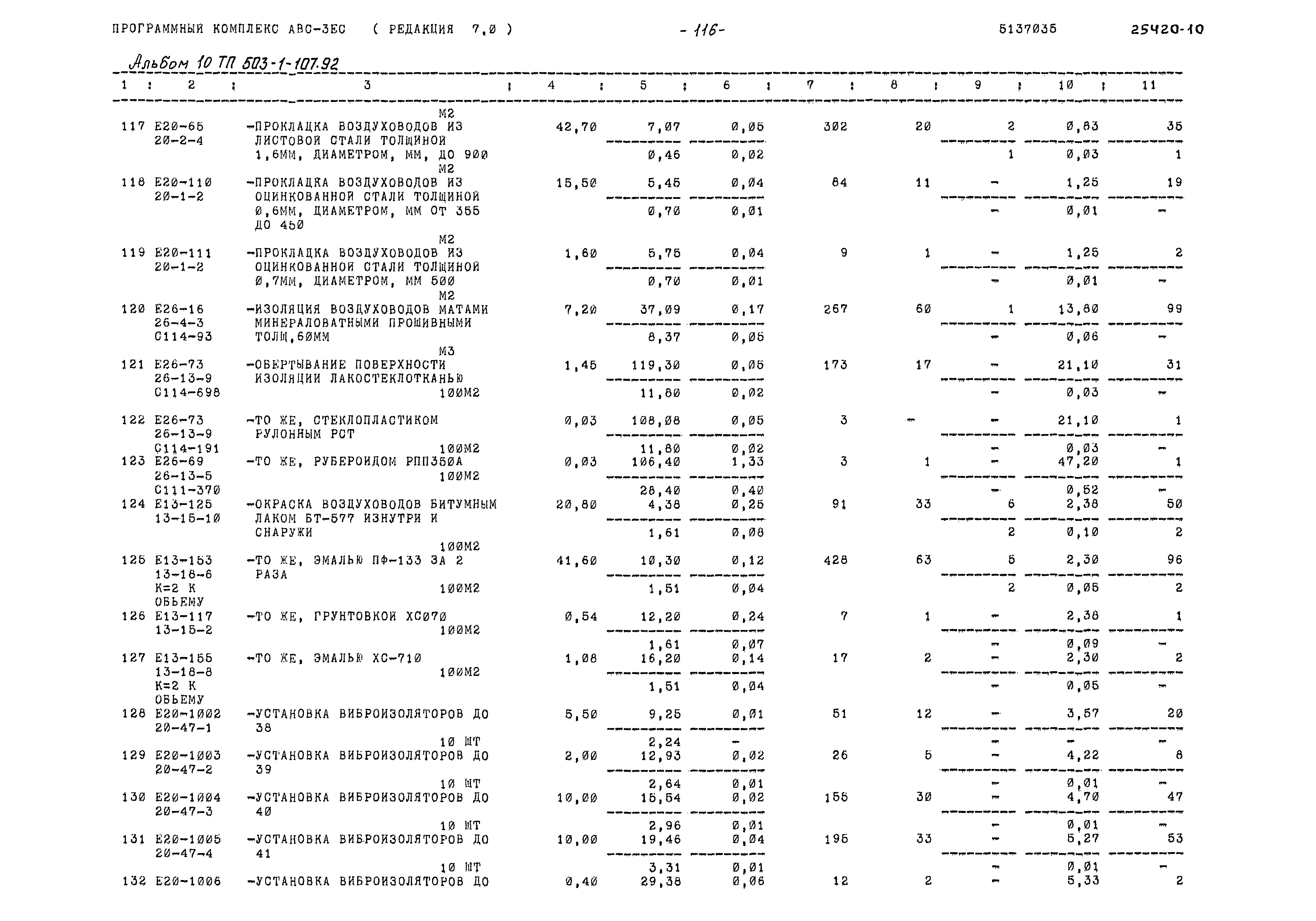 Типовой проект 503-1-107.92