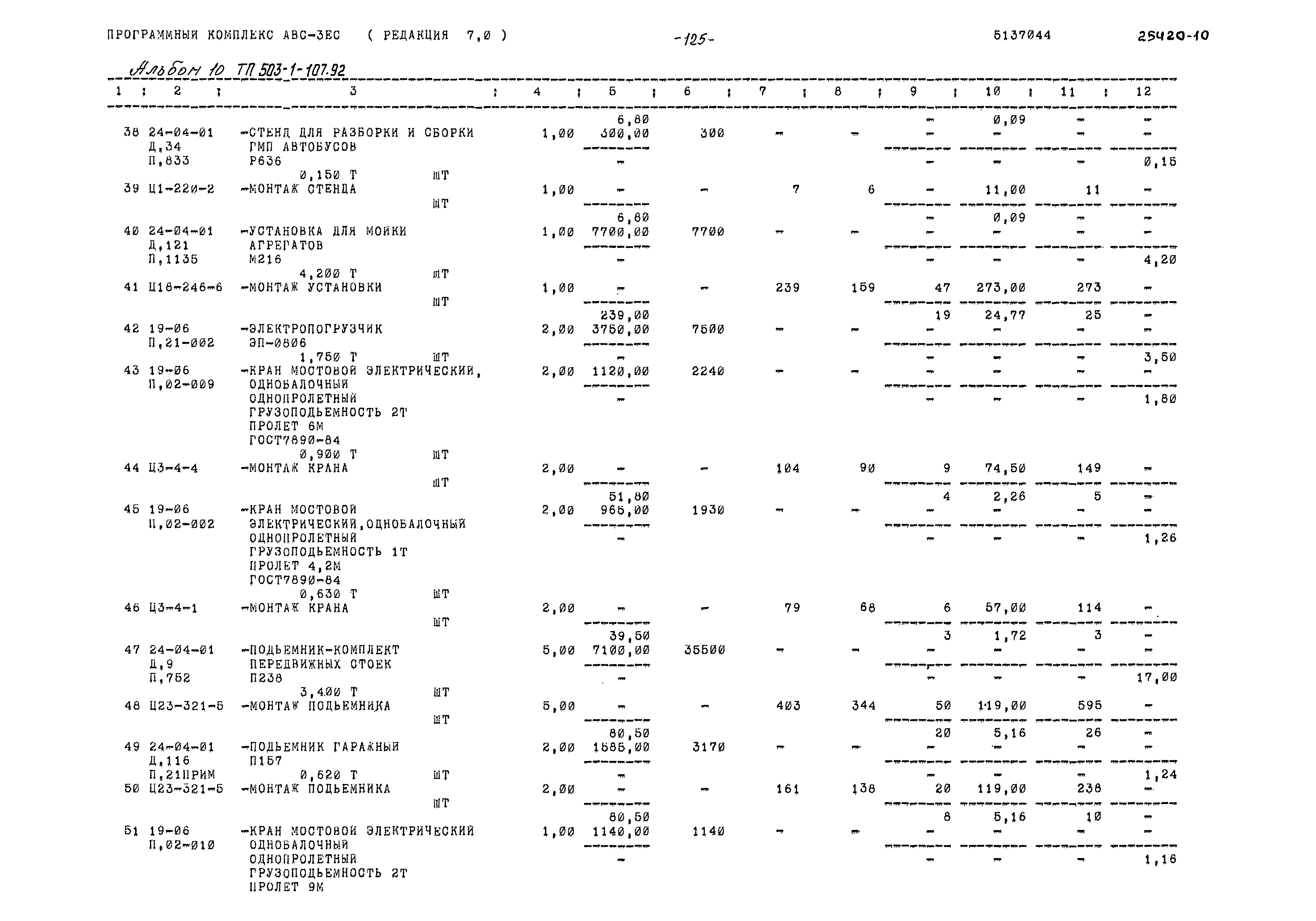 Типовой проект 503-1-107.92