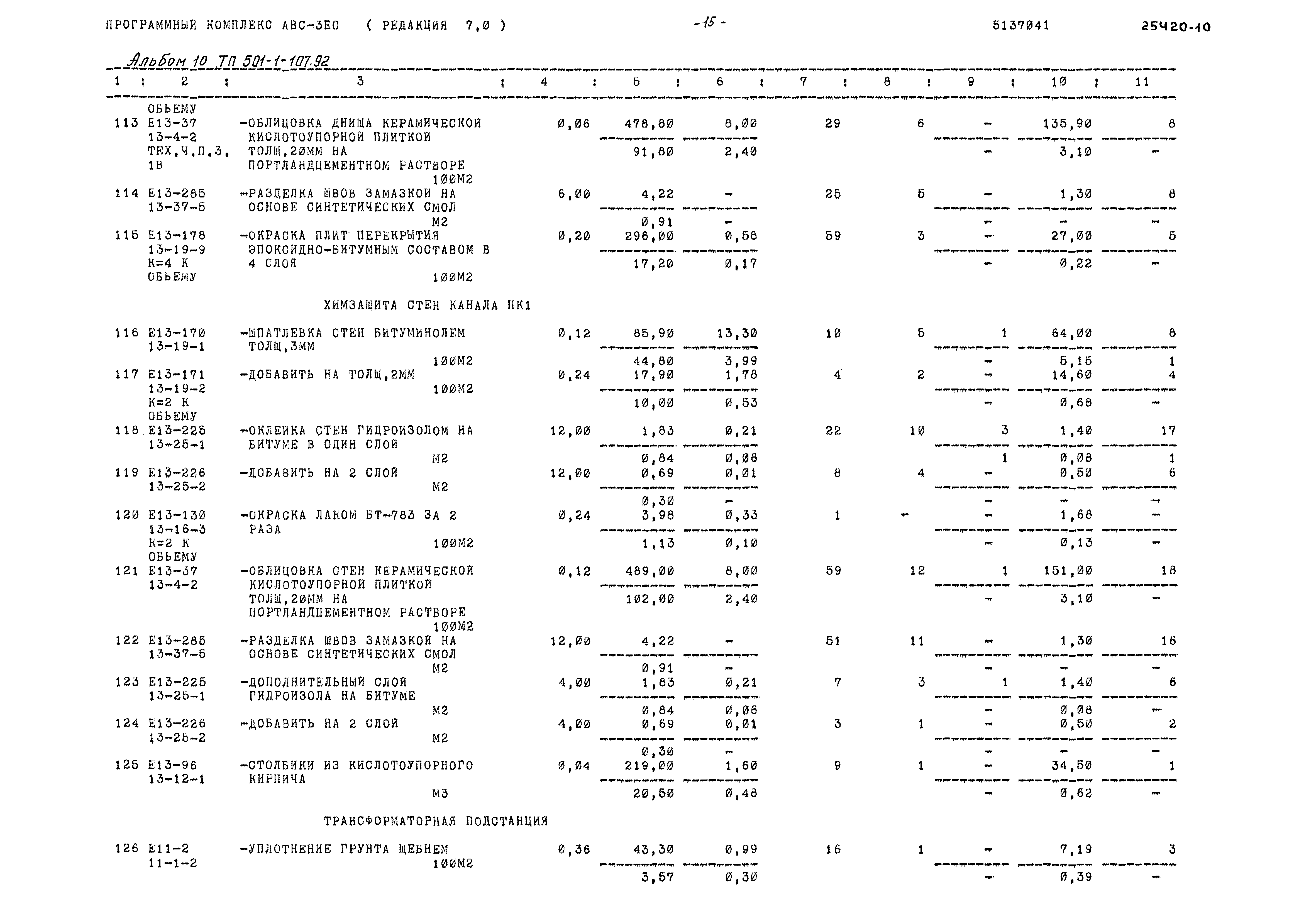 Типовой проект 503-1-107.92