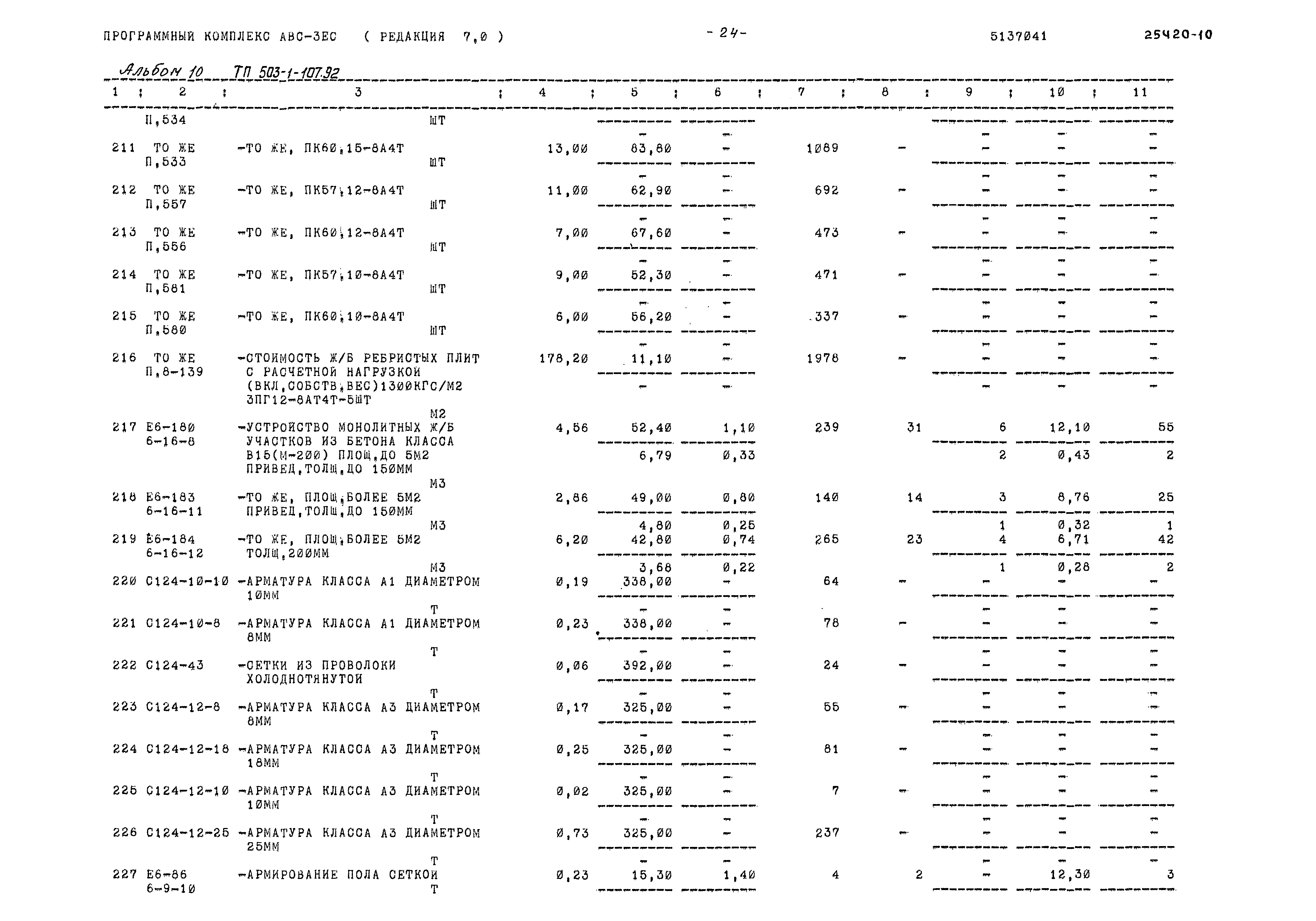 Типовой проект 503-1-107.92
