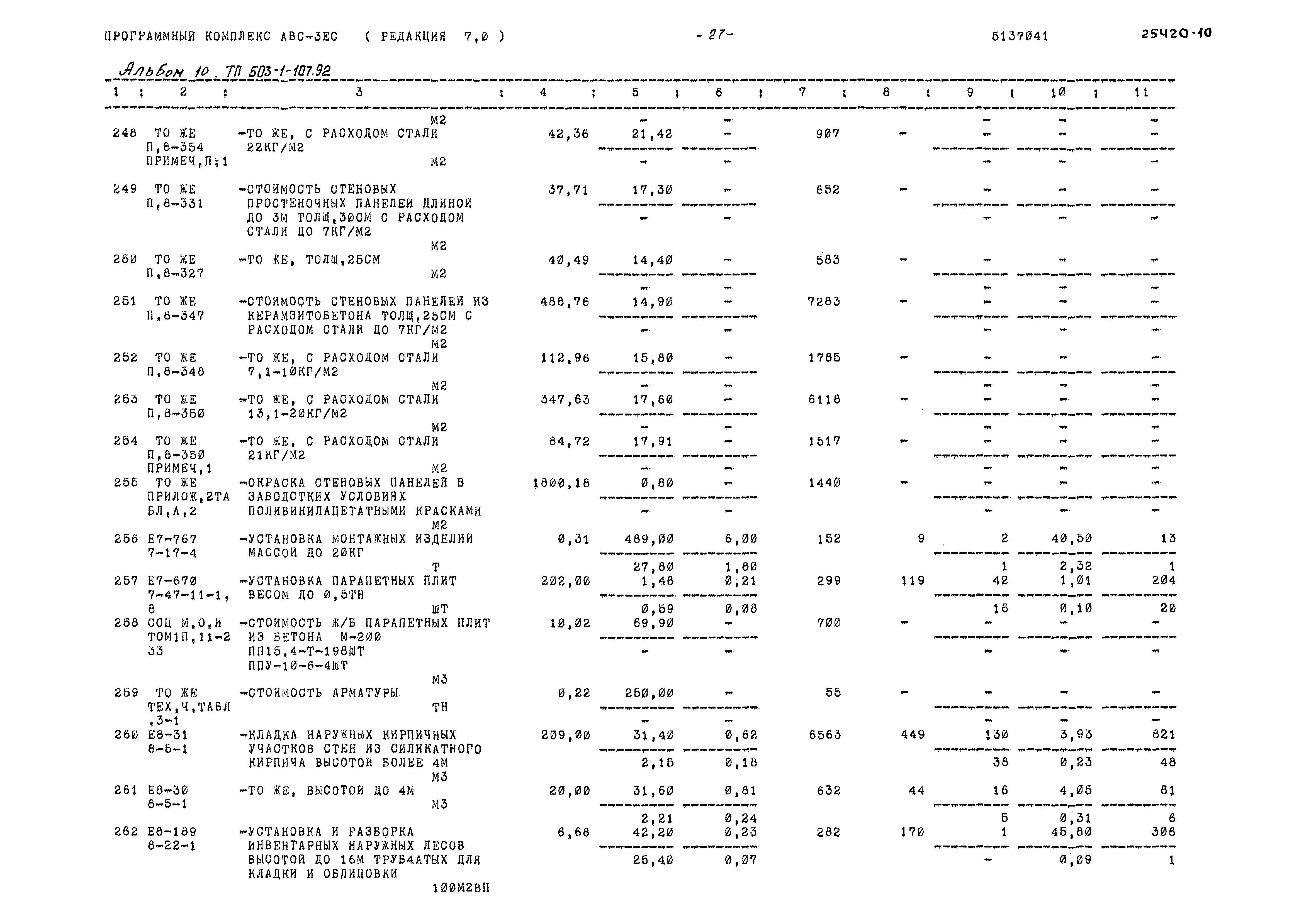 Типовой проект 503-1-107.92