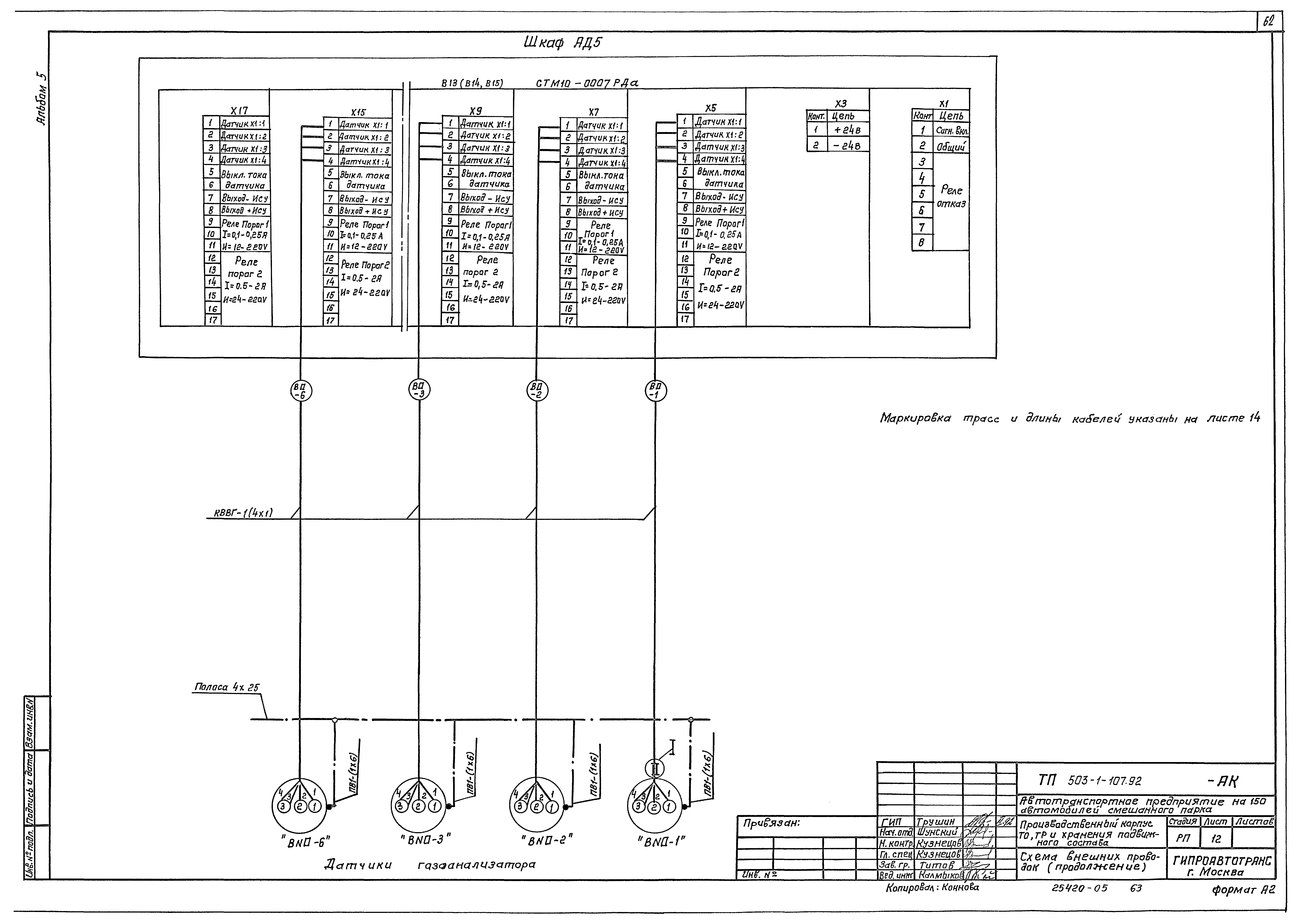 Типовой проект 503-1-107.92
