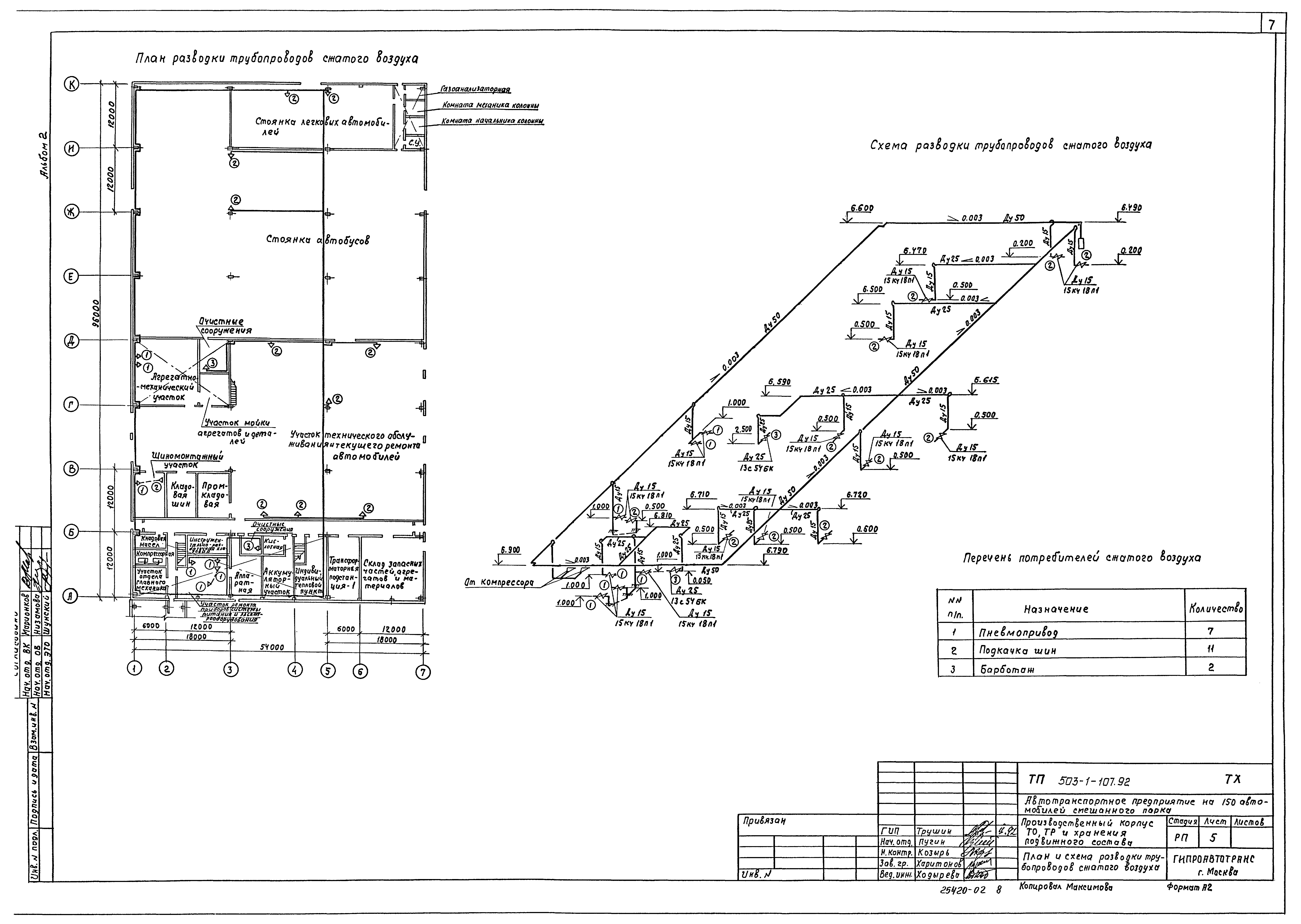 Типовой проект 503-1-107.92