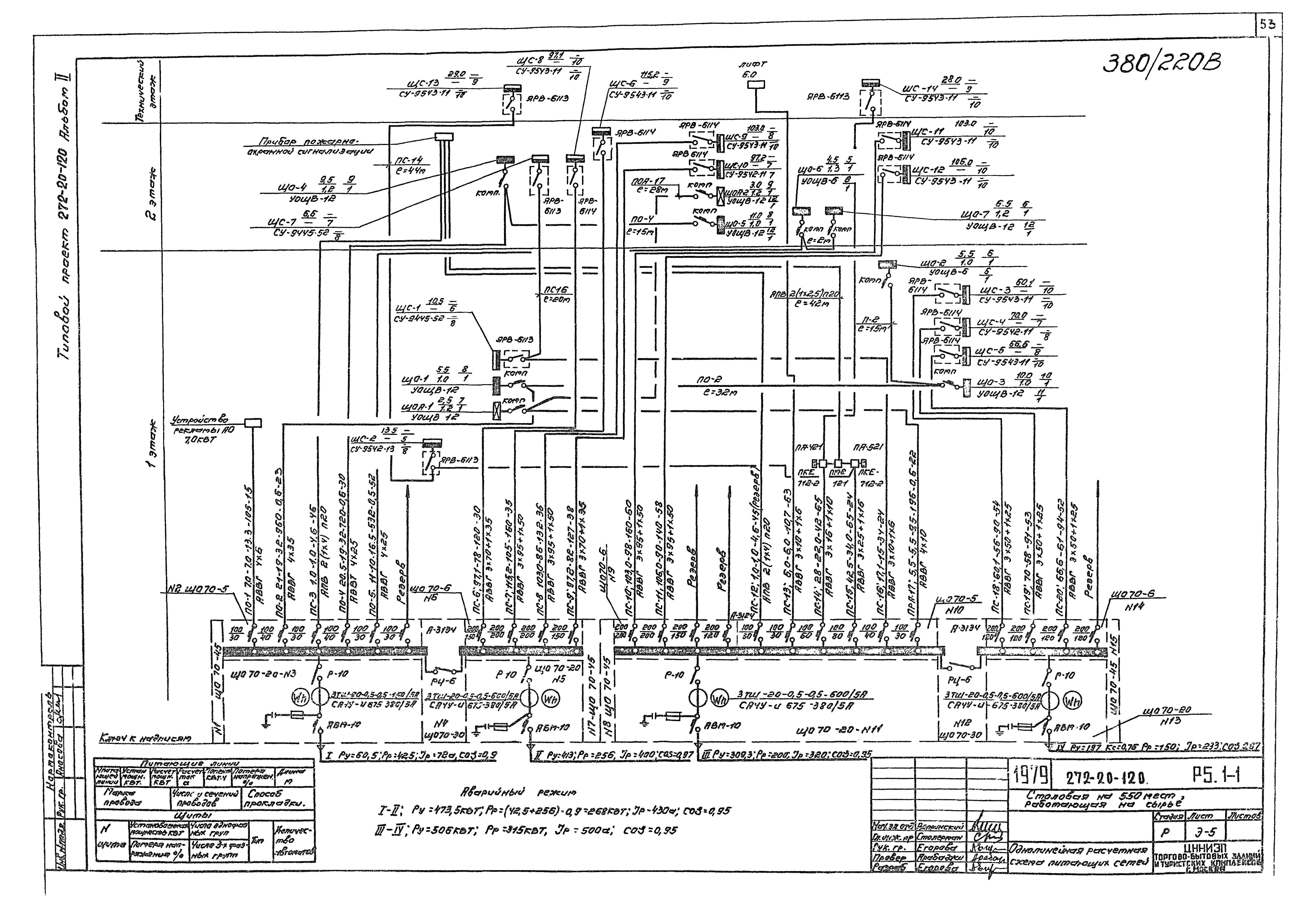 Типовой проект 272-20-120