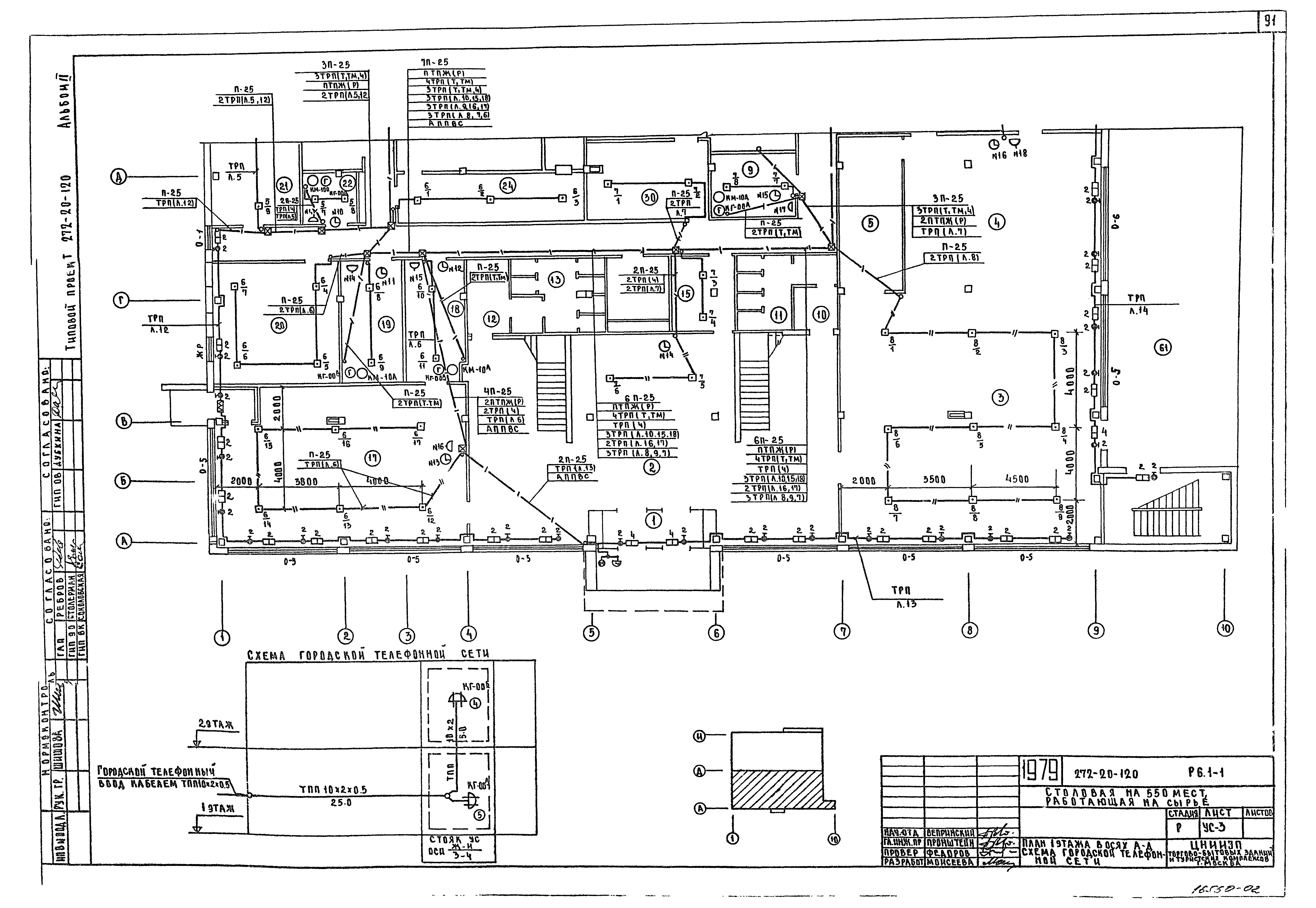 Типовой проект 272-20-120