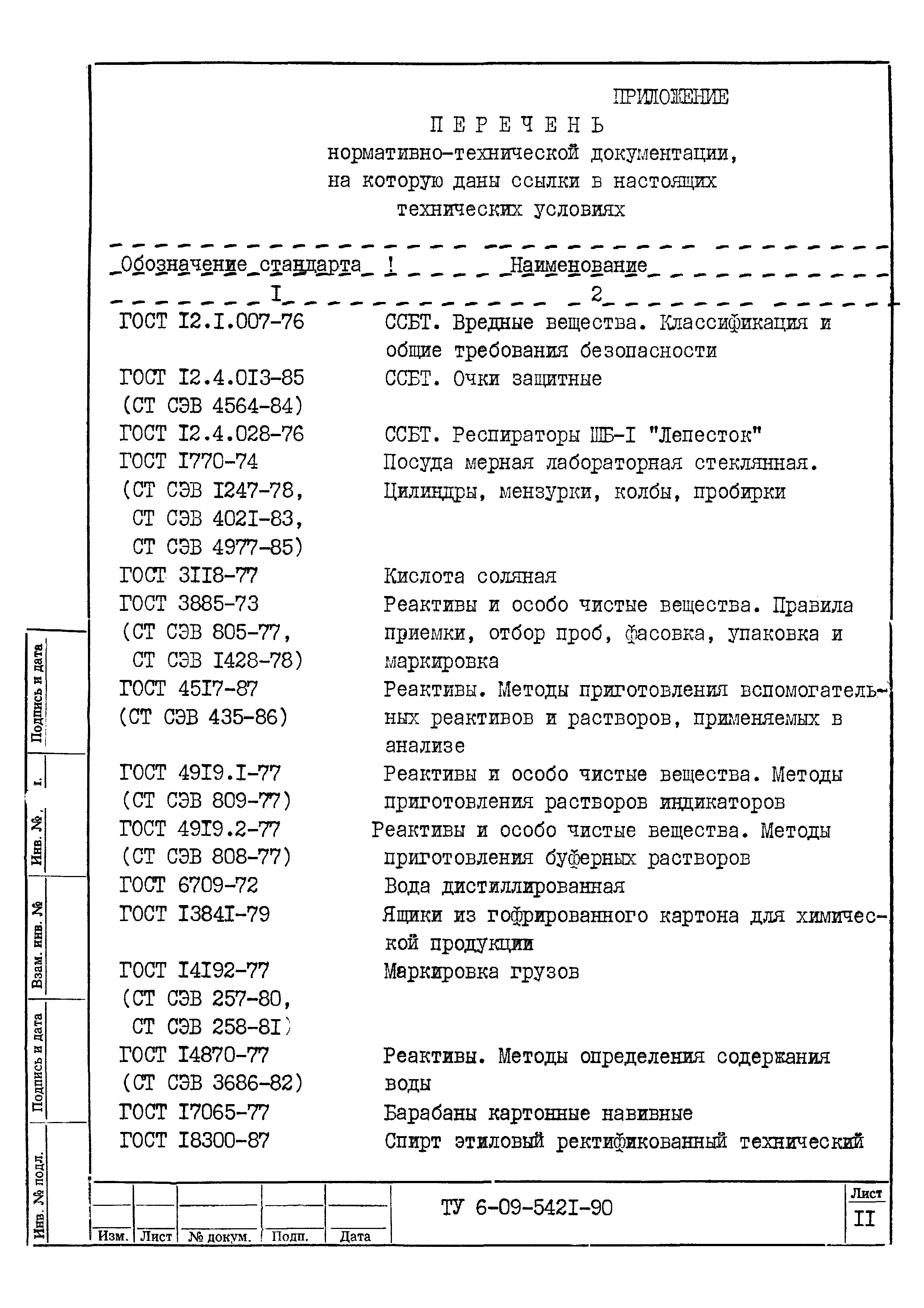 Скачать ТУ 6-09-5421-90 Бромфеноловый синий, индикатор, СПЧ (3`, 3``, 5`,  5`` - тетрабромфенолсульфофталеин) чистый для анализа